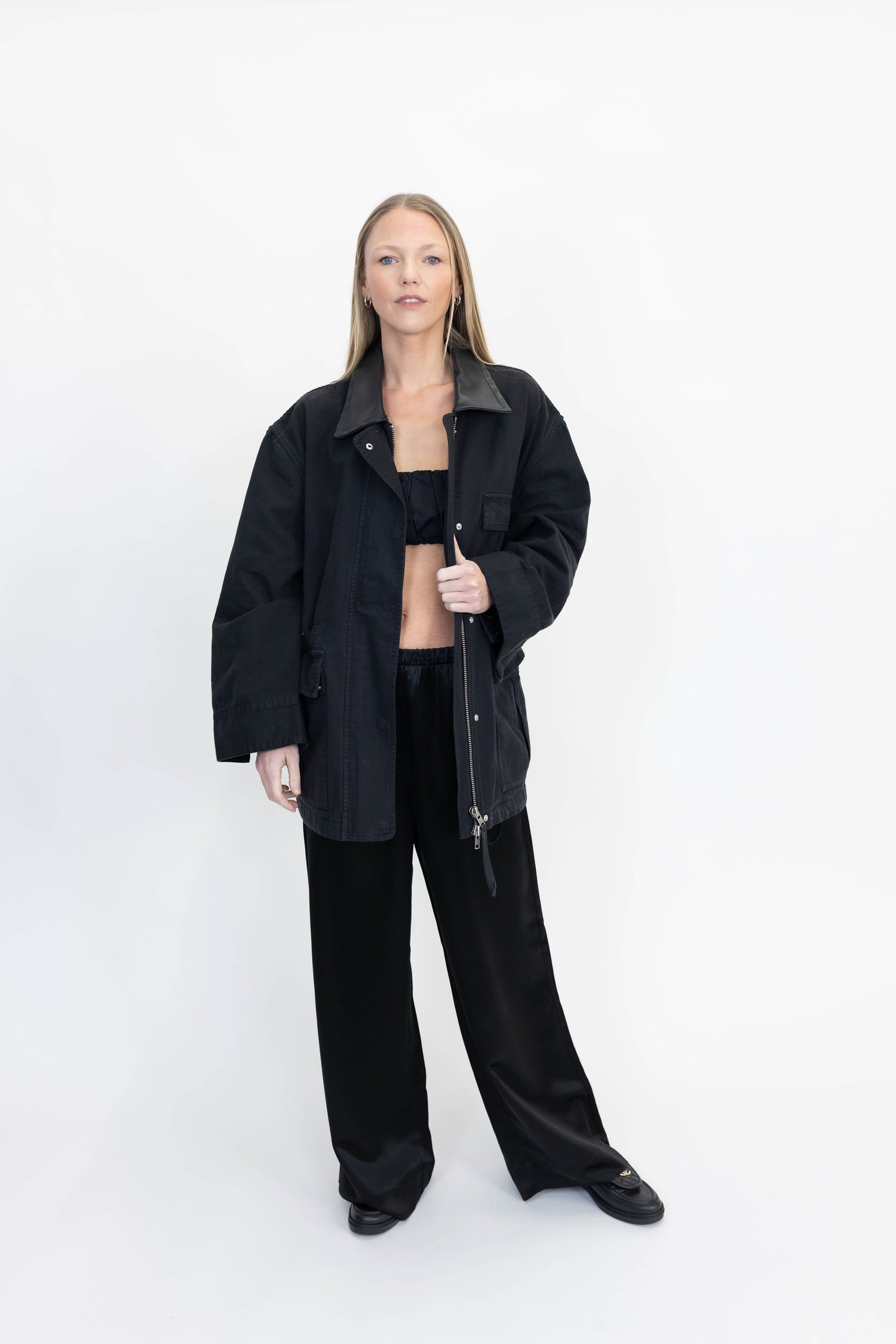 MINJA JACKET IN BLACK JACKET STAND STUDIO 