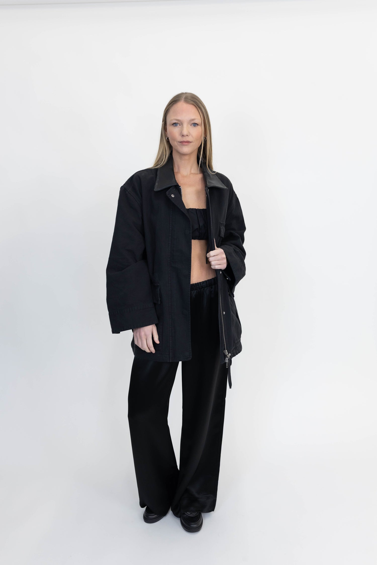 MINJA JACKET IN BLACK JACKET STAND STUDIO 
