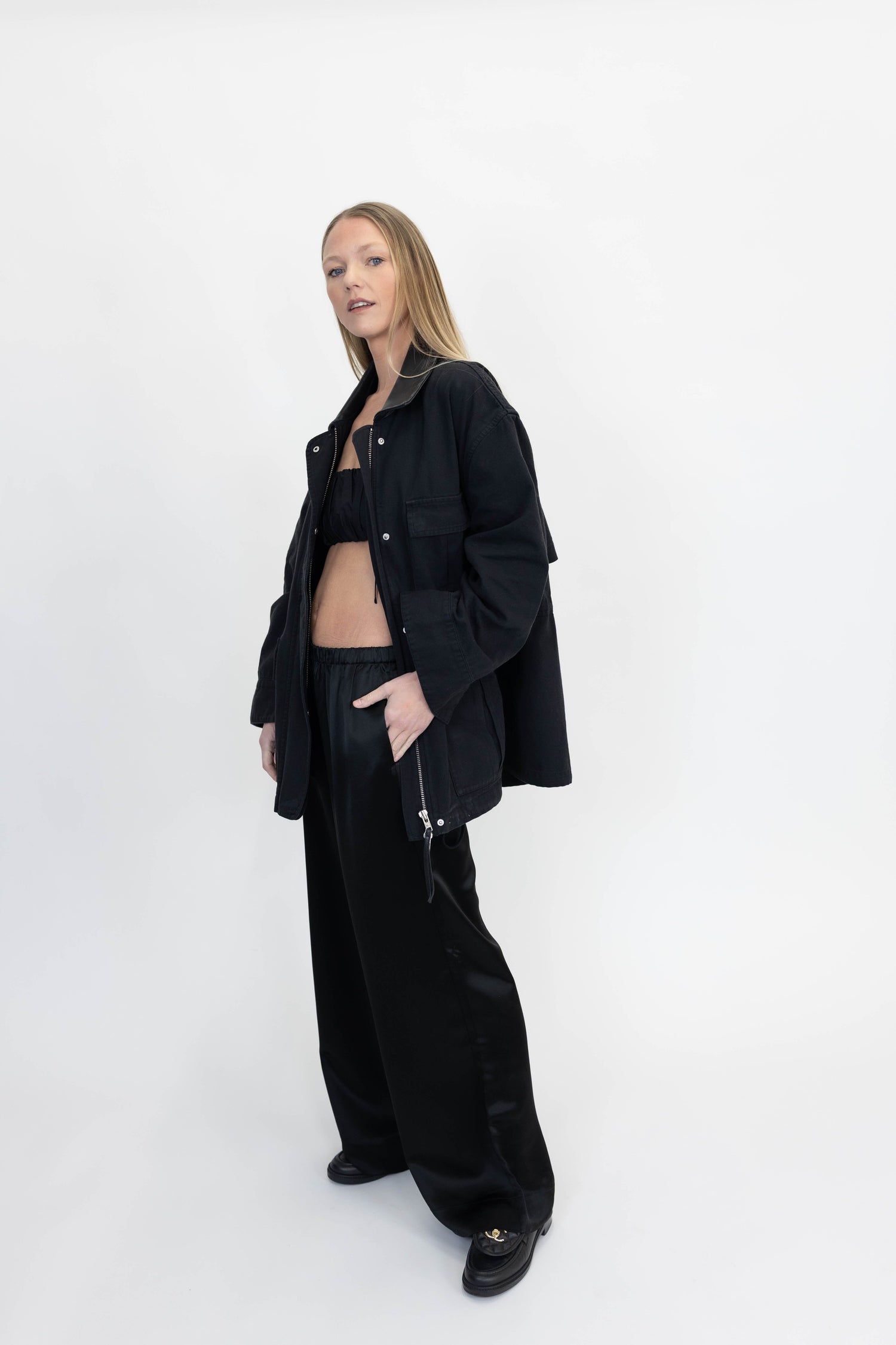 MINJA JACKET IN BLACK JACKET STAND STUDIO 