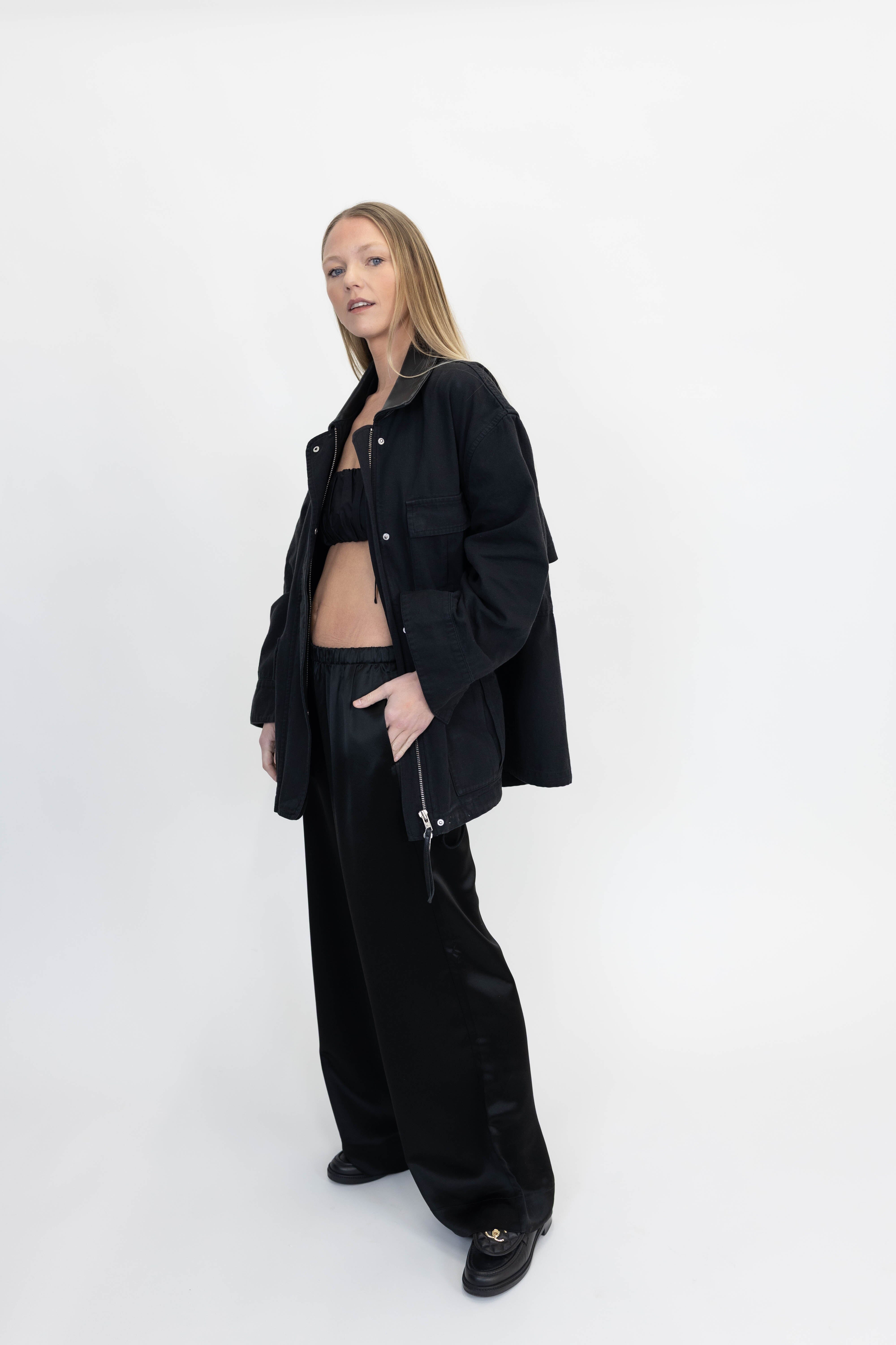 MINJA JACKET IN BLACK JACKET STAND STUDIO 