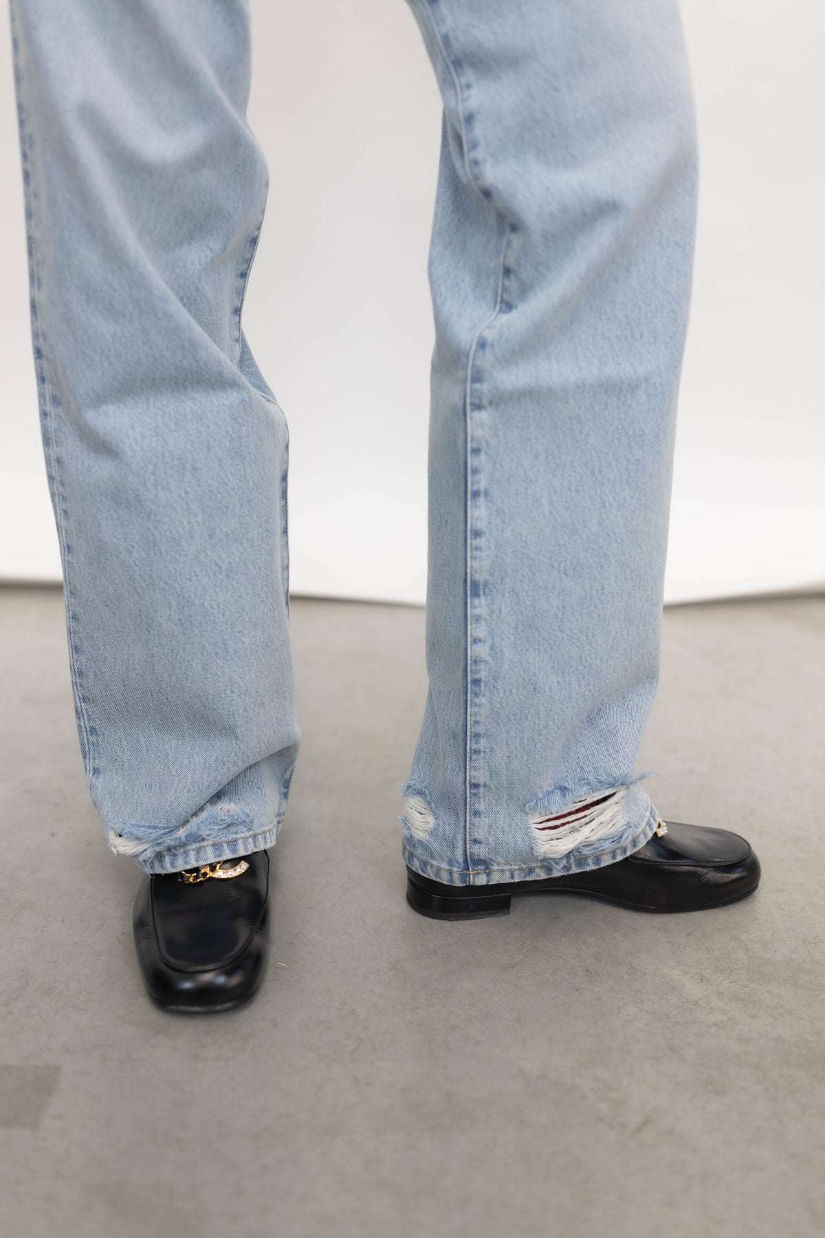 IRIS JEANS IN SKY BLUE JEANS ICON DENIM 