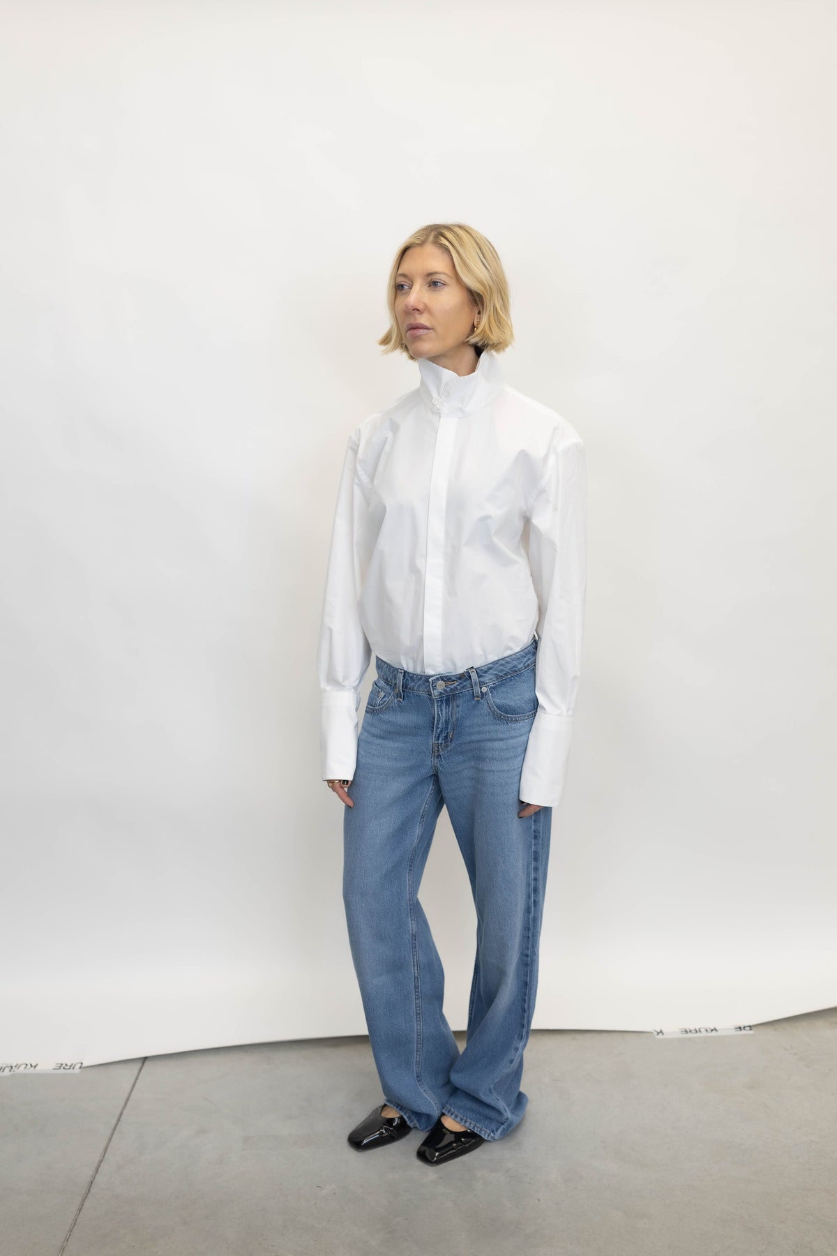 EDITH SHIRT IN WHITE SHIRT THE LATEST 