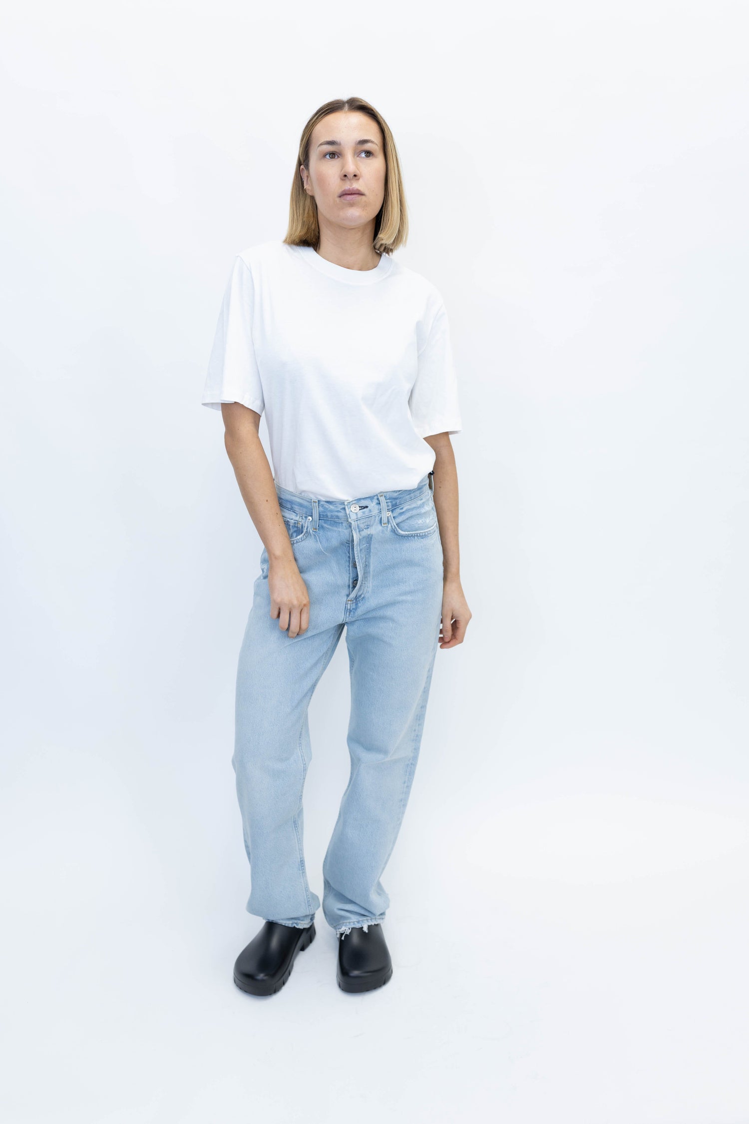 EVA RELAXED WIDE LEG JEANS IN GAMINE Vêtements et accessoires CITIZENS OF HUMANITY 