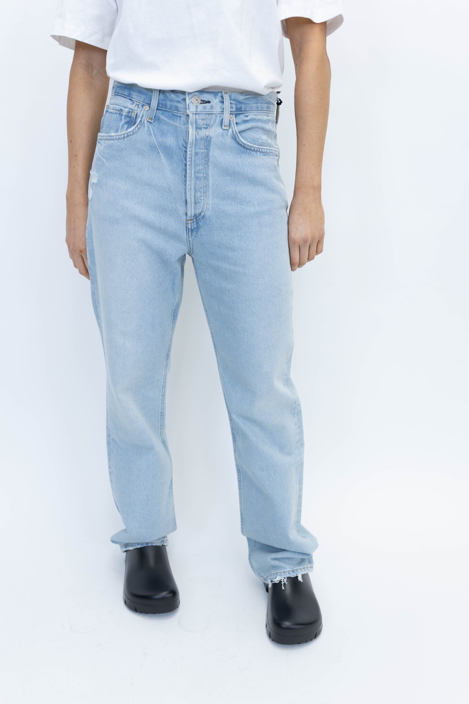 EVA RELAXED WIDE LEG JEANS IN GAMINE Vêtements et accessoires CITIZENS OF HUMANITY 