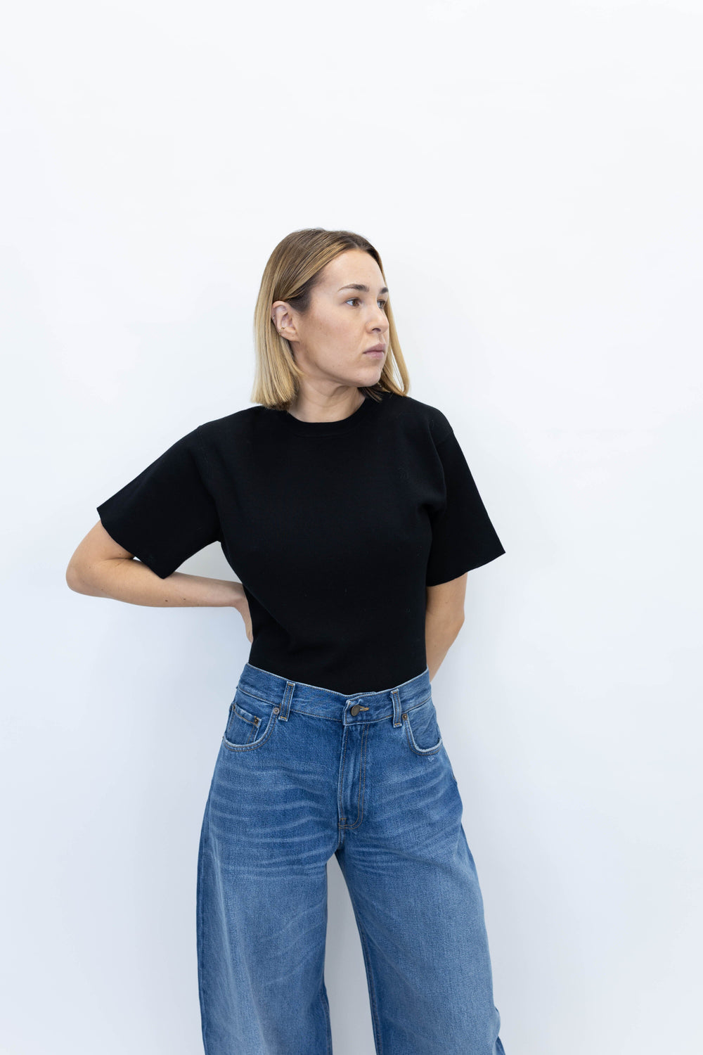 TALYA TEE BODY IN BLACK BODY HAIKURE 