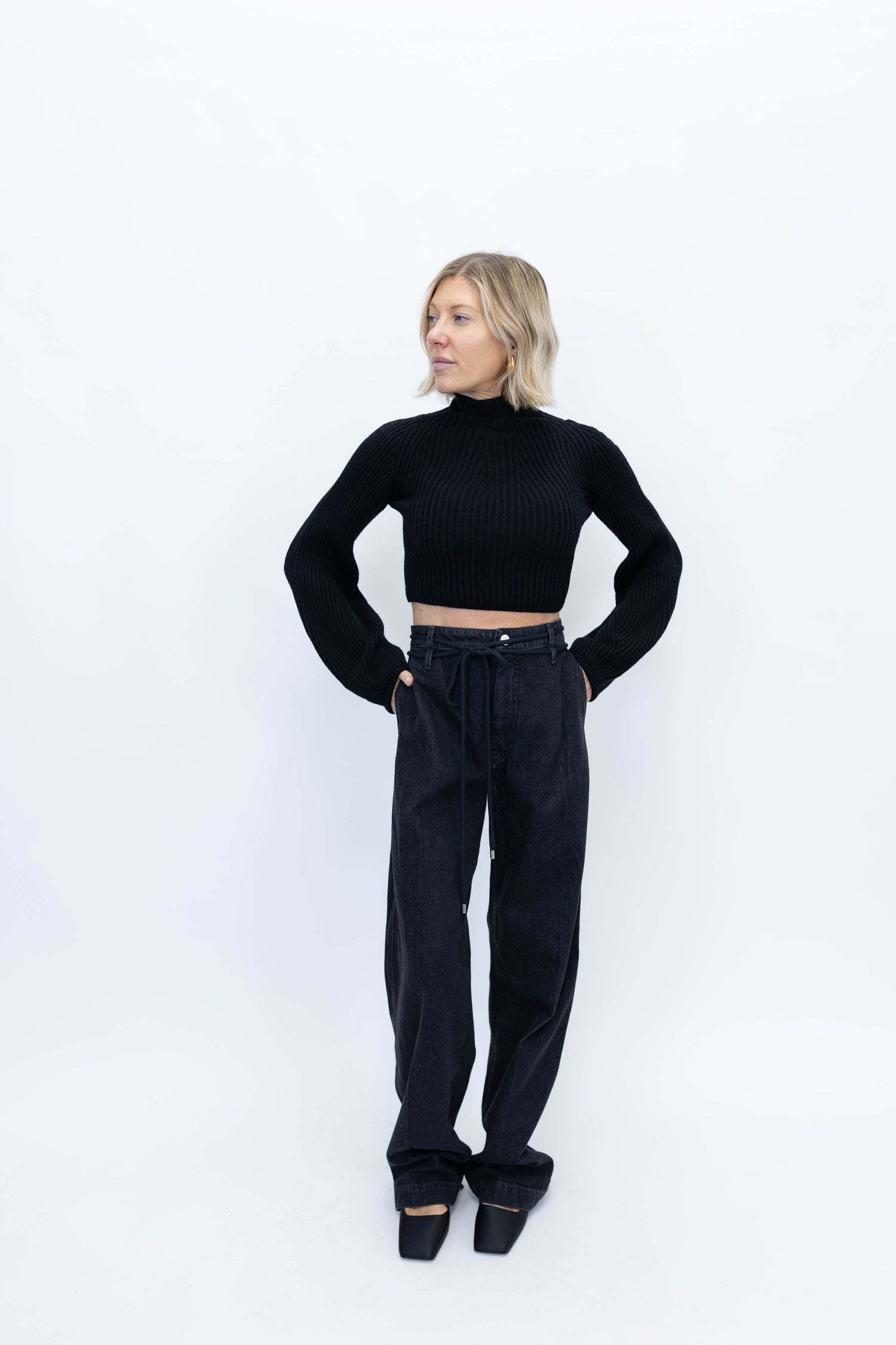 MARMO SWEATER IN BLACK SWEATER MAXMARA 