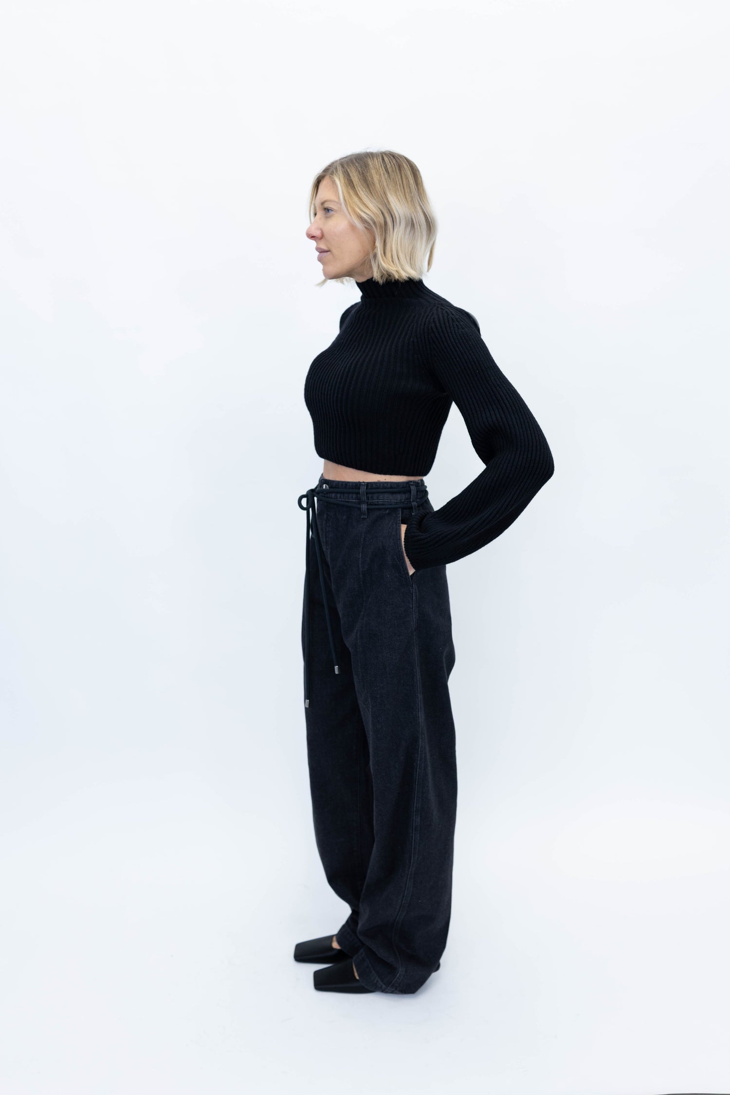 MARMO SWEATER IN BLACK SWEATER MAXMARA 