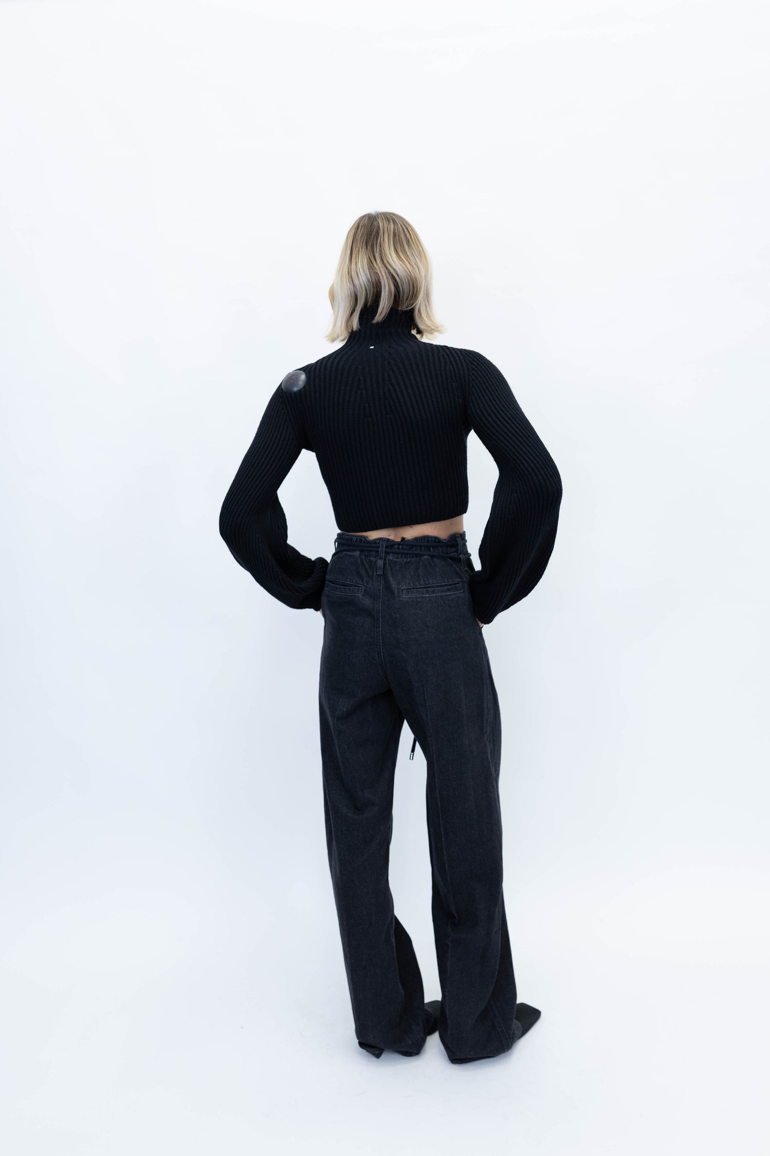 MARMO SWEATER IN BLACK SWEATER MAXMARA 