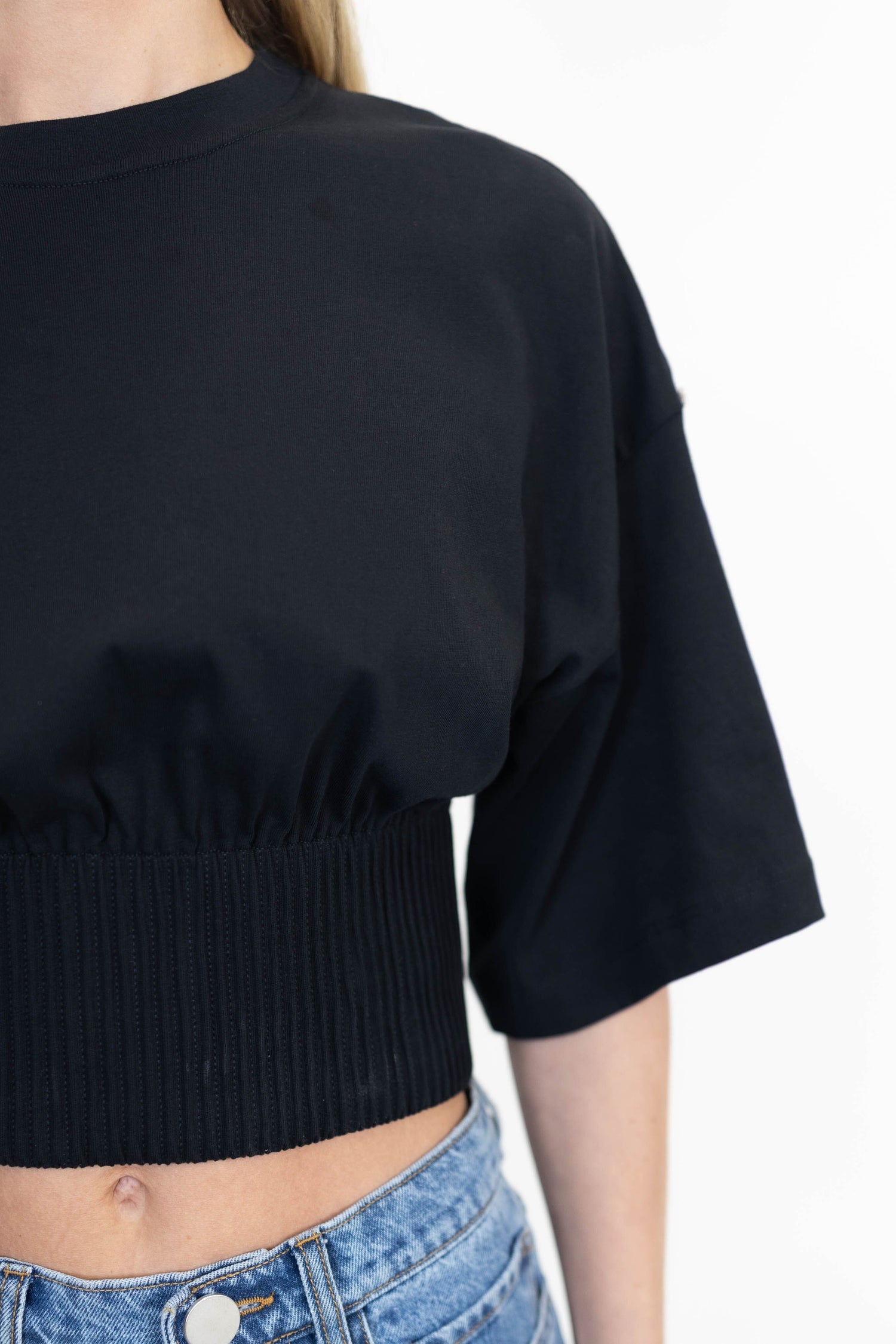 FOSCO BLOUSE IN BLACK BLOUSE MAXMARA 