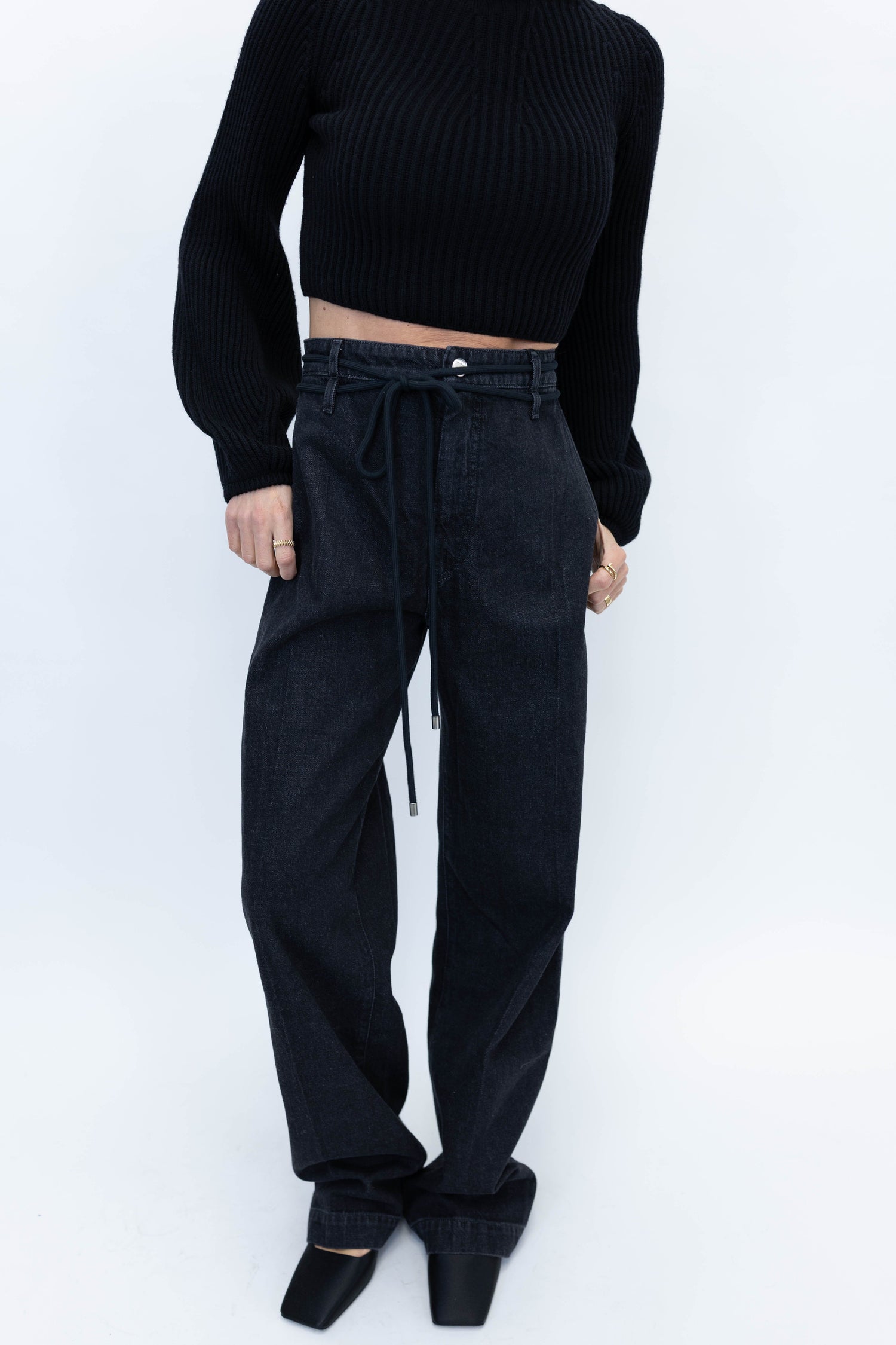 CAPSULA JEANS IN BLACK JEANS MAXMARA 
