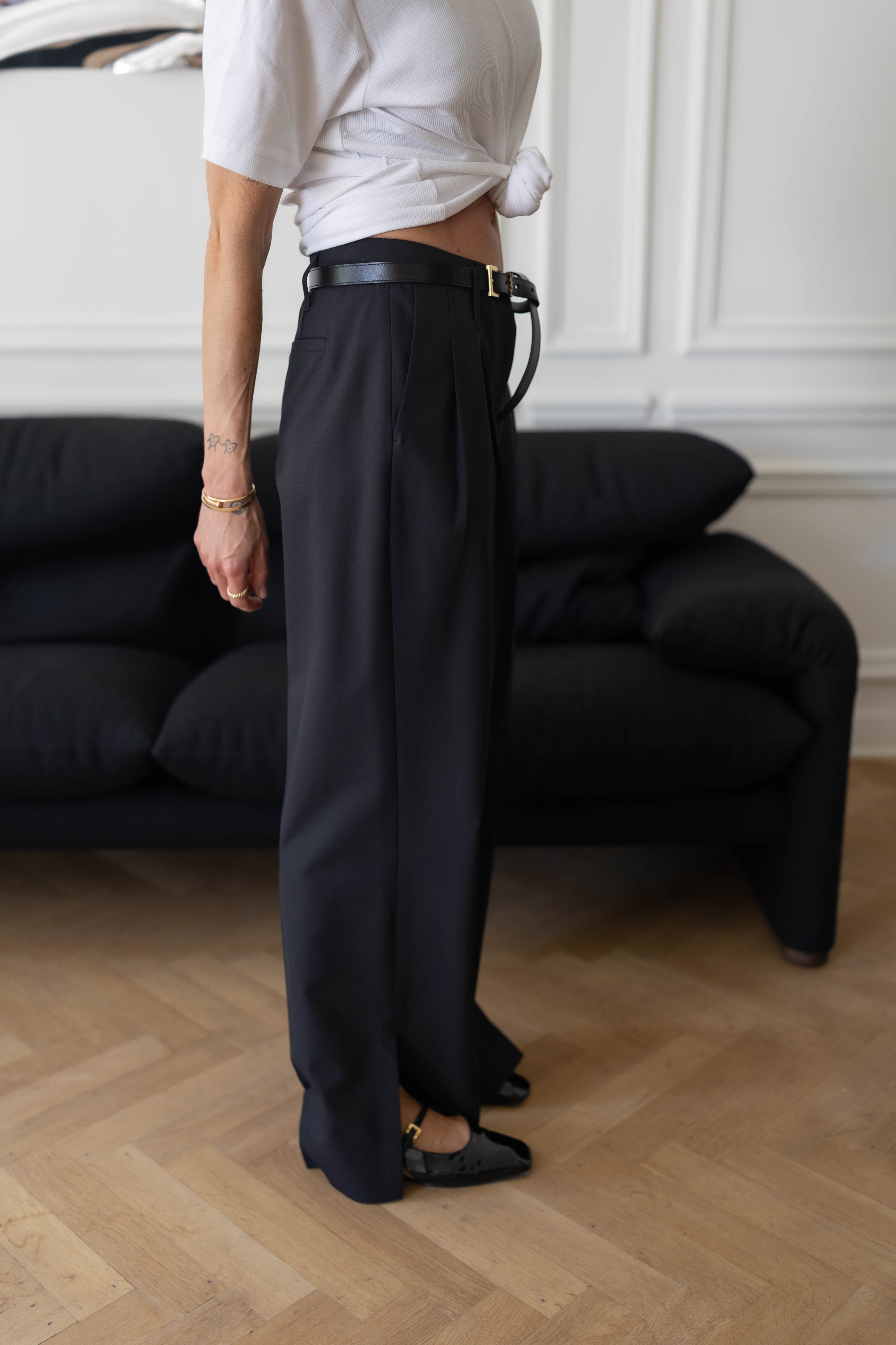 NUNO PANTS IN BLACK PANTS HERSKIND 