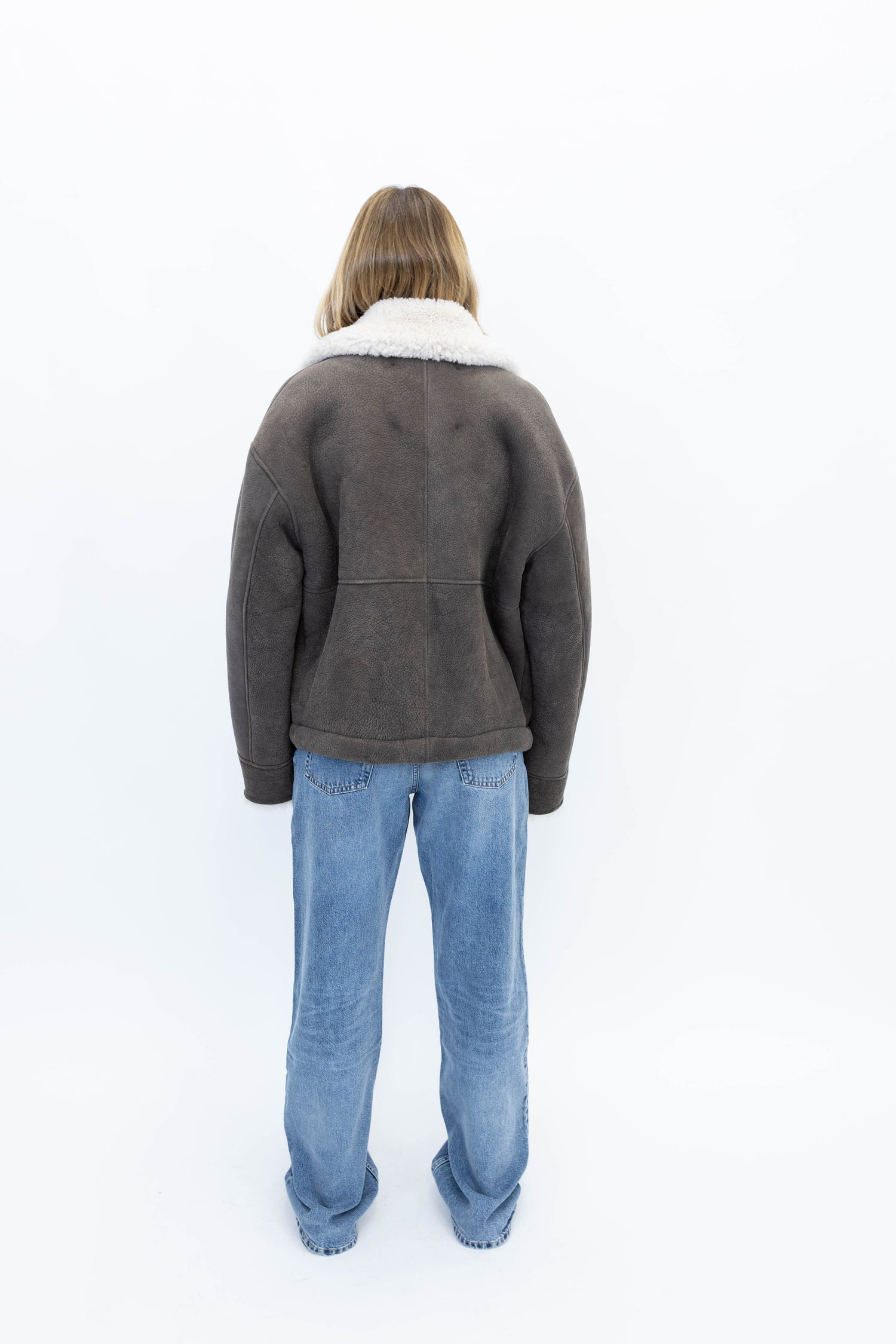 KOBE SHEARLING JACKET JACKET WON HUNDRED 