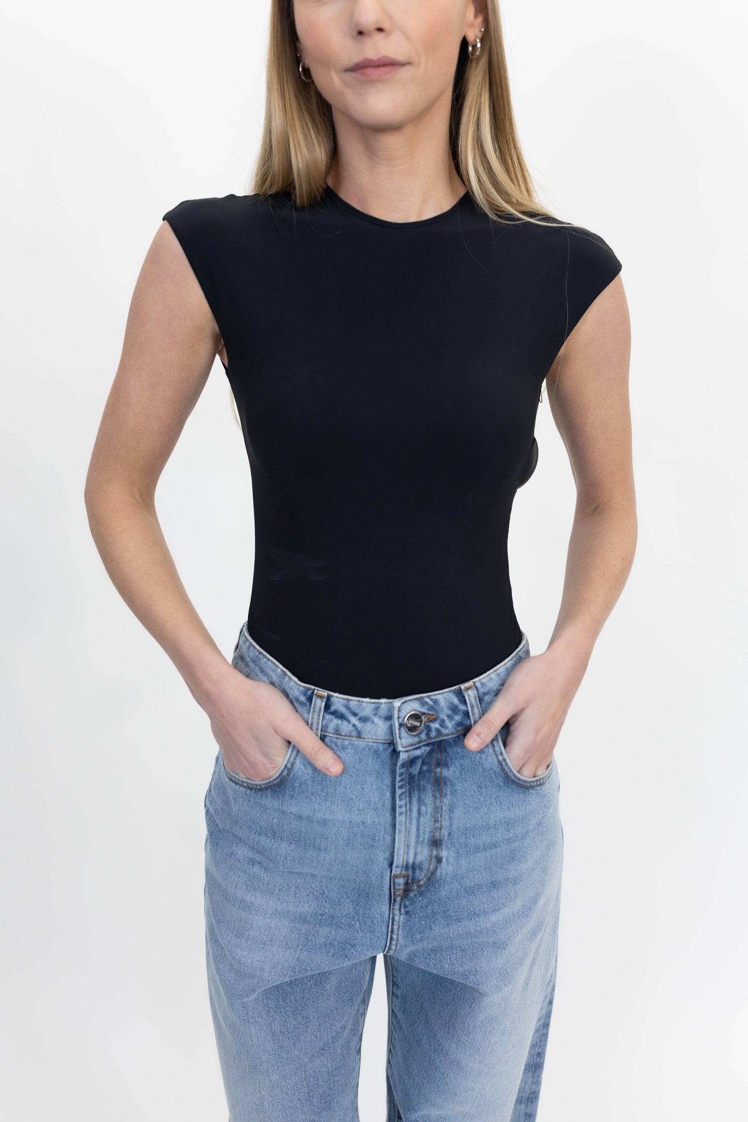 AGATA BODYSUIT IN BLACK BODYSUIT AGOLDE 