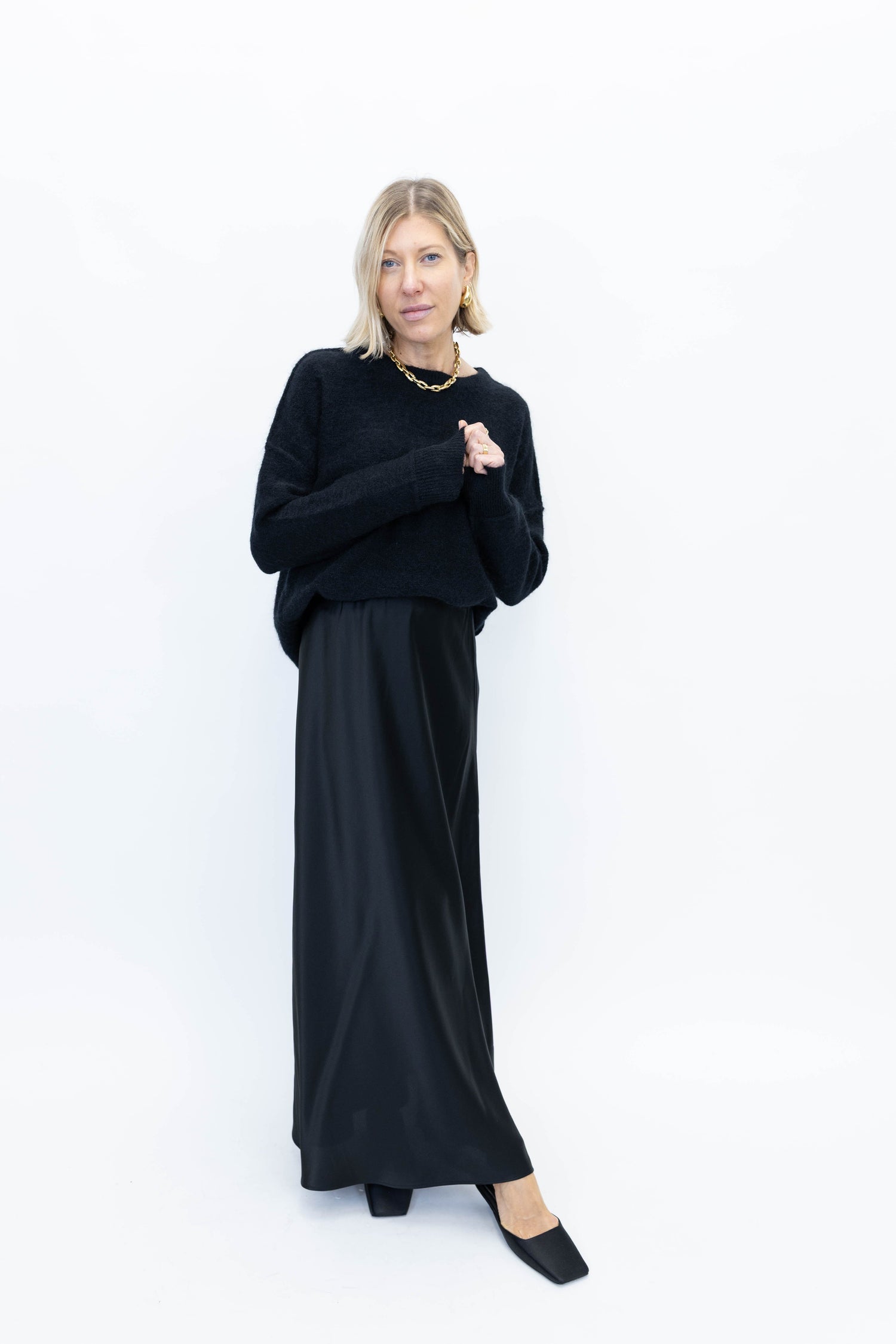 BARBARA SKIRT IN BLACK SKIRT BY MALENE BIRGER 