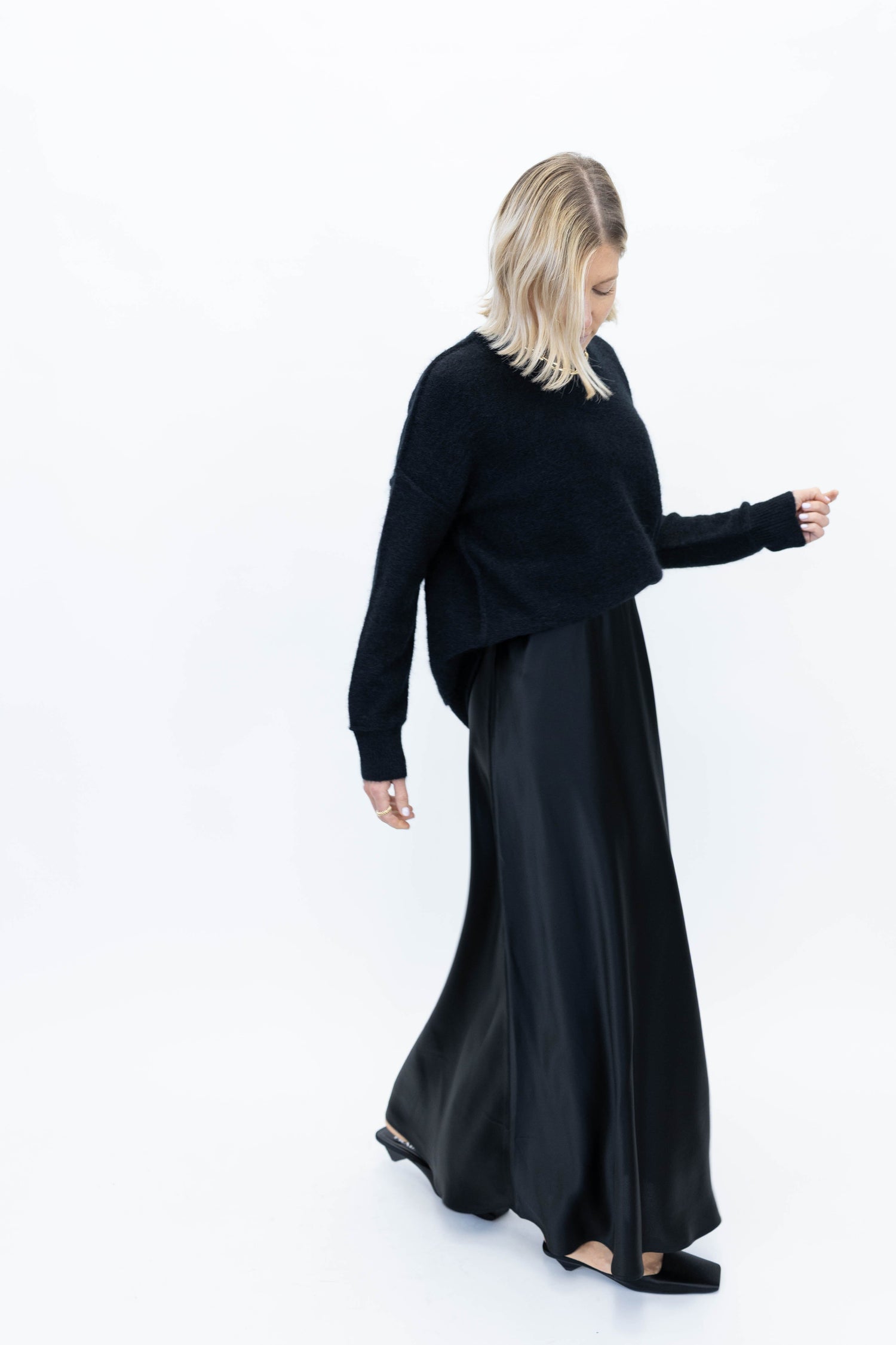 BARBARA SKIRT IN BLACK SKIRT BY MALENE BIRGER 