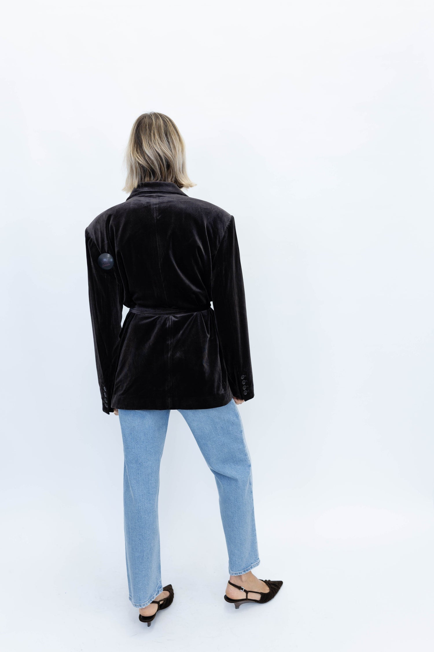 VITTA BLAZER IN GANACHE BLAZER GESTUZ 