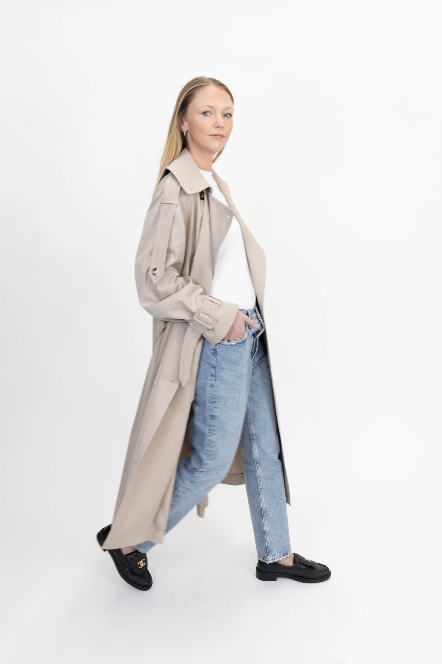 GOCCE TRENCH IN BEIGE TRENCH MAXMARA 