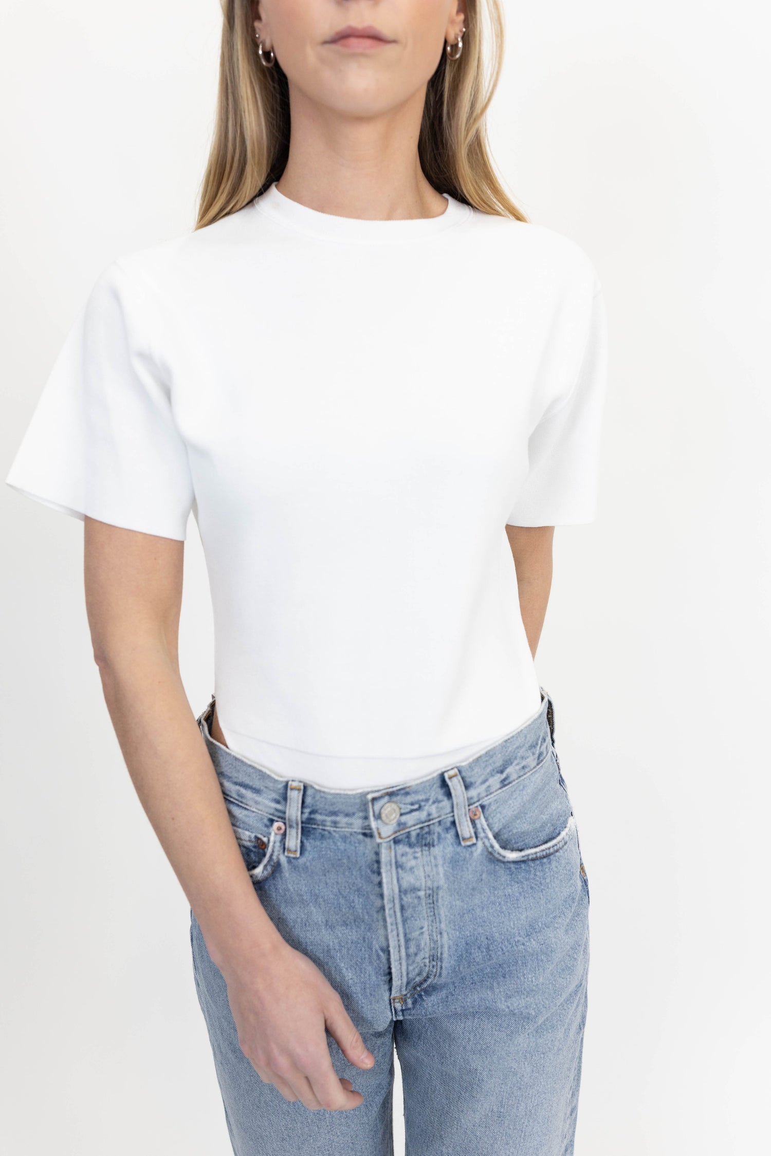 TALYA TEE BODY IN OPTICAL WHITE BODY HAIKURE 