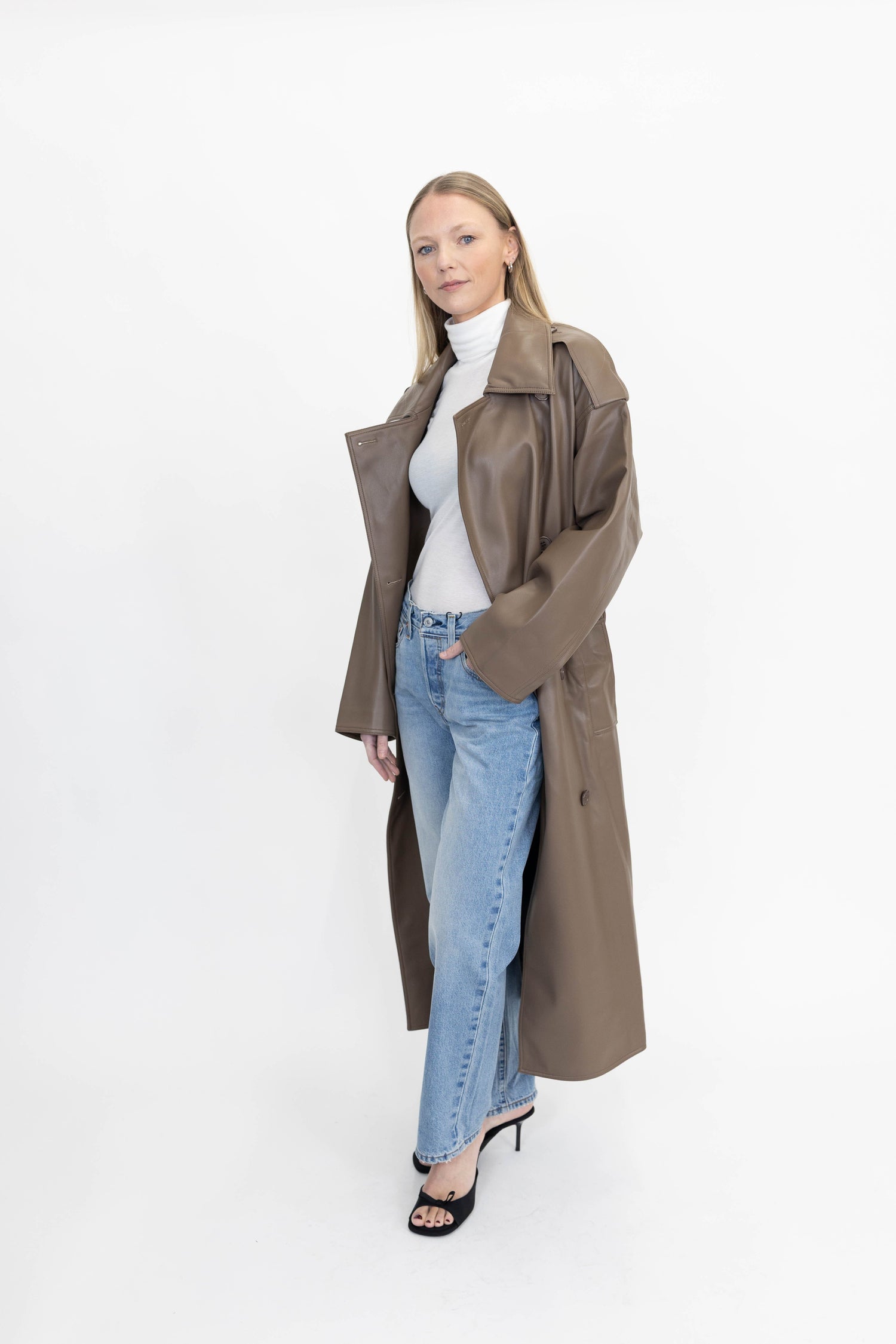 HOPE TRENCH IN TAUPE JACKET STAND STUDIO 