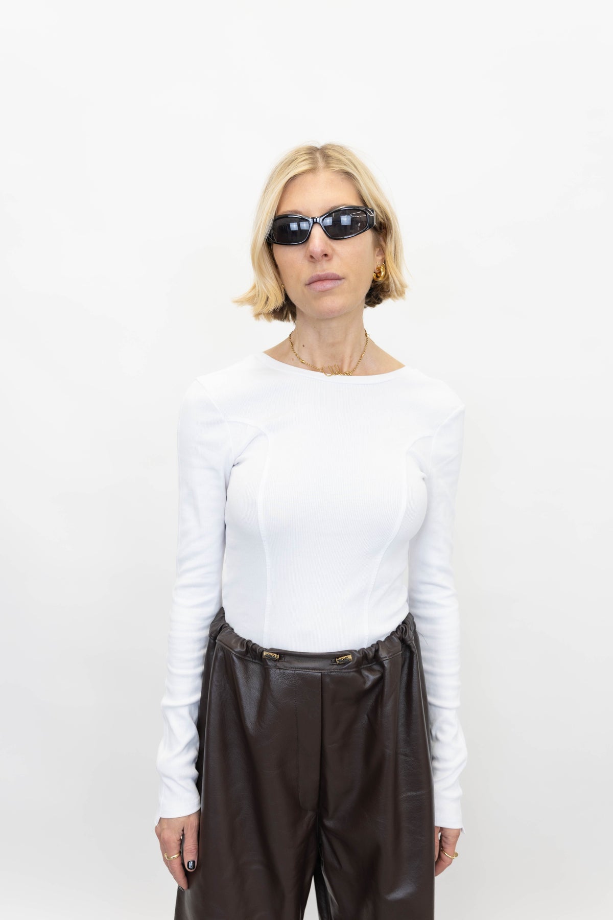 IRINE LS TOP IN BRIGHT WHITE TOP WON HUNDRED 
