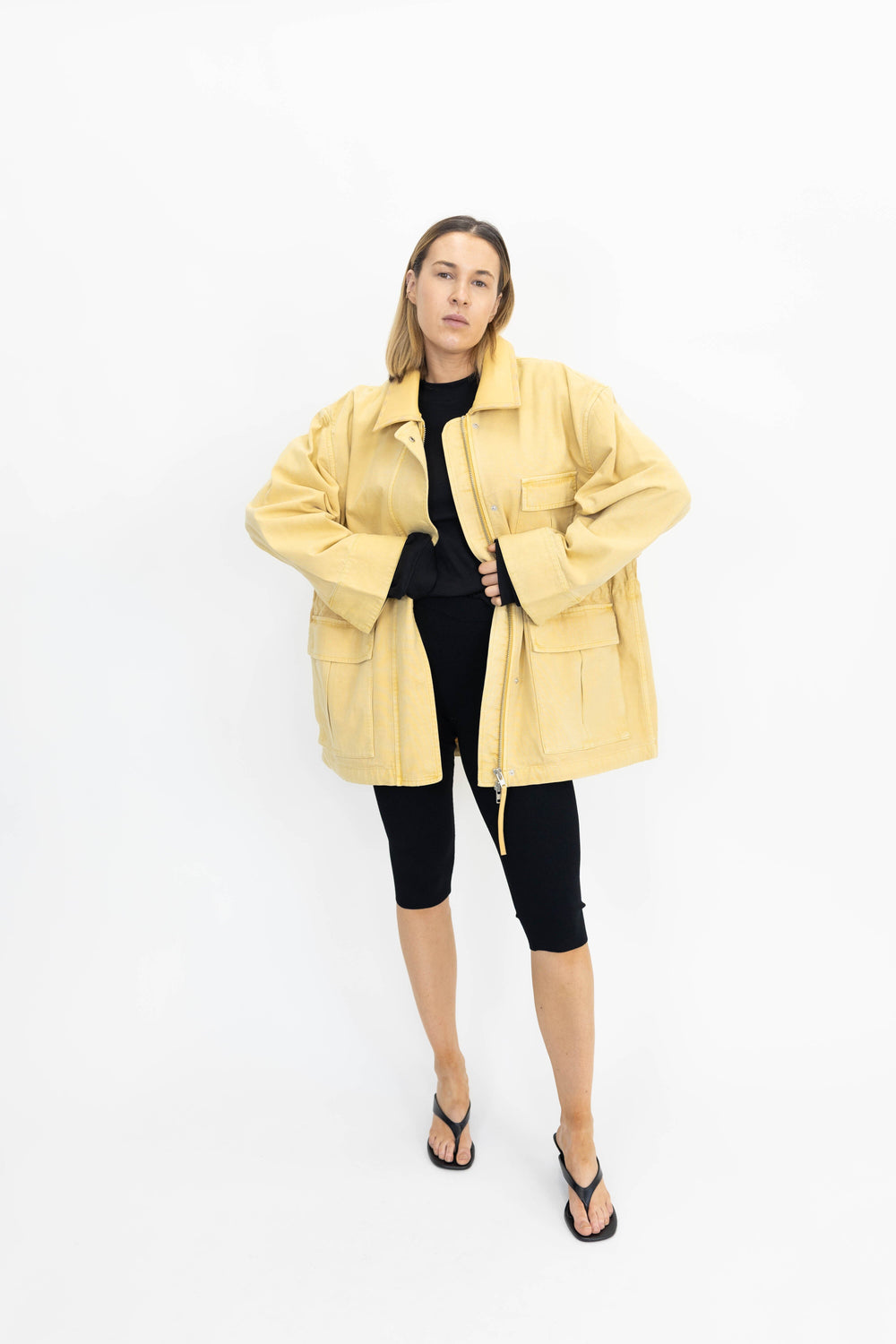 MINJA JACKET IN HONEY JACKET STAND STUDIO 