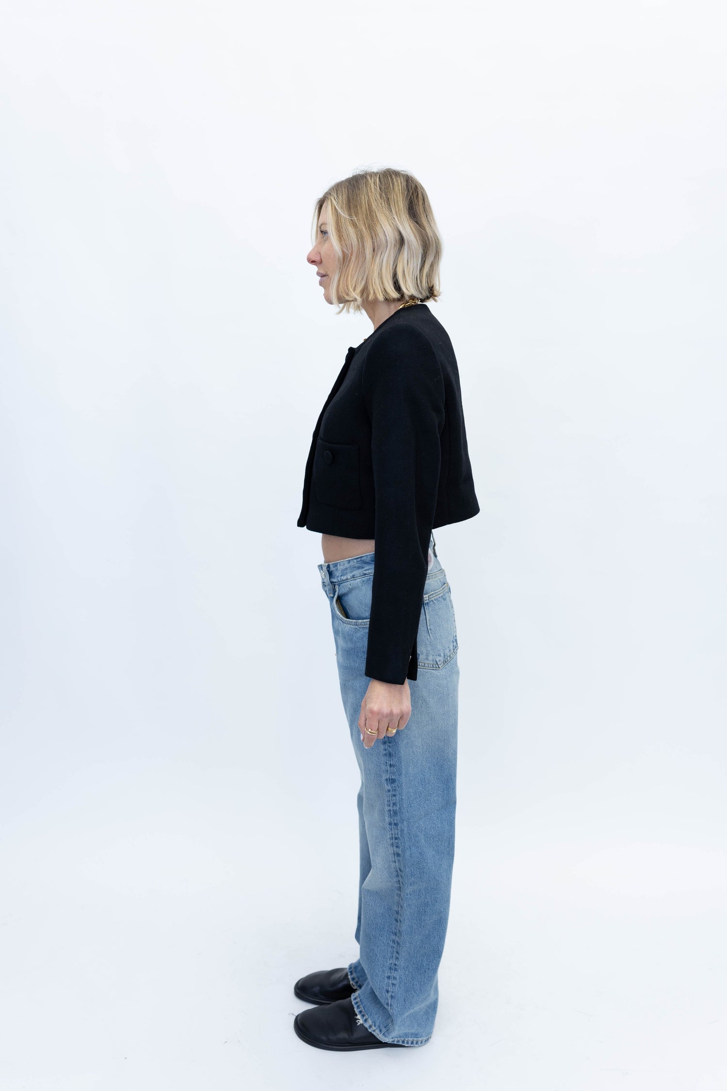 BAGGY JEANS IN WASH18 JEANS WON HUNDRED 