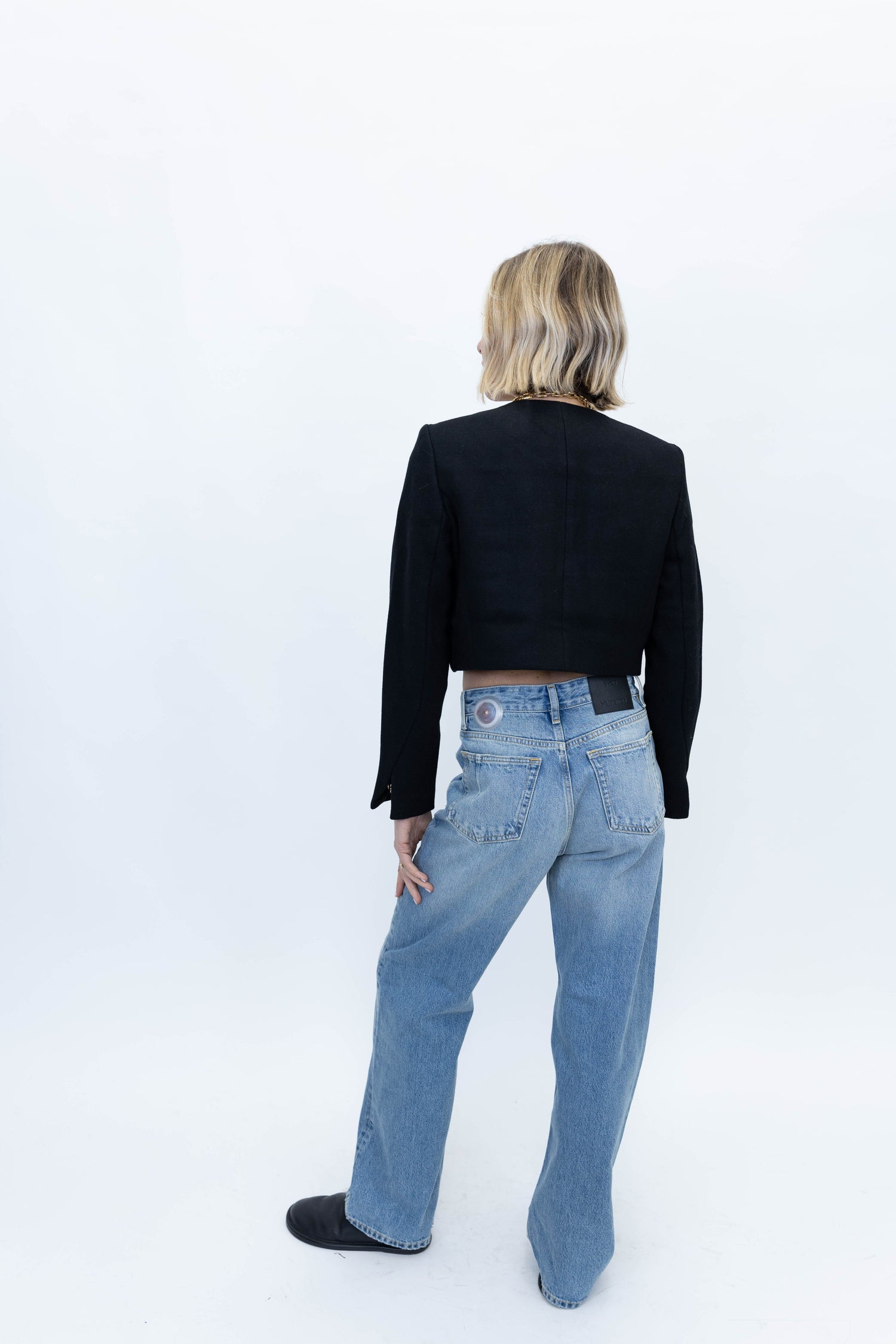 BAGGY JEANS IN WASH18 JEANS WON HUNDRED 