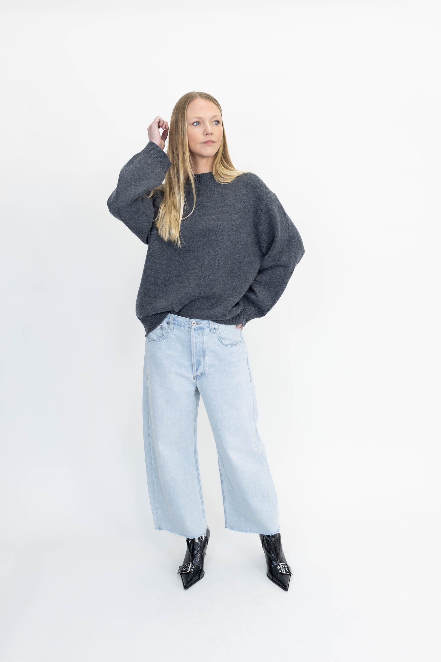 AYLA CROP IN ALLIER JEANS CITIZENS OF HUMANITY 