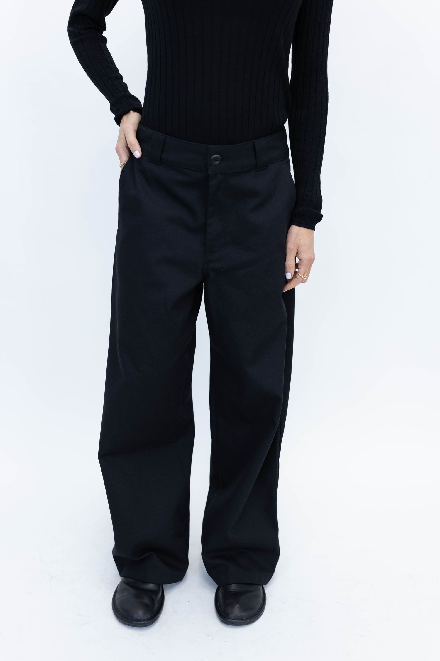 CRAFT PANTS IN BLACK PANT CARHARTT 