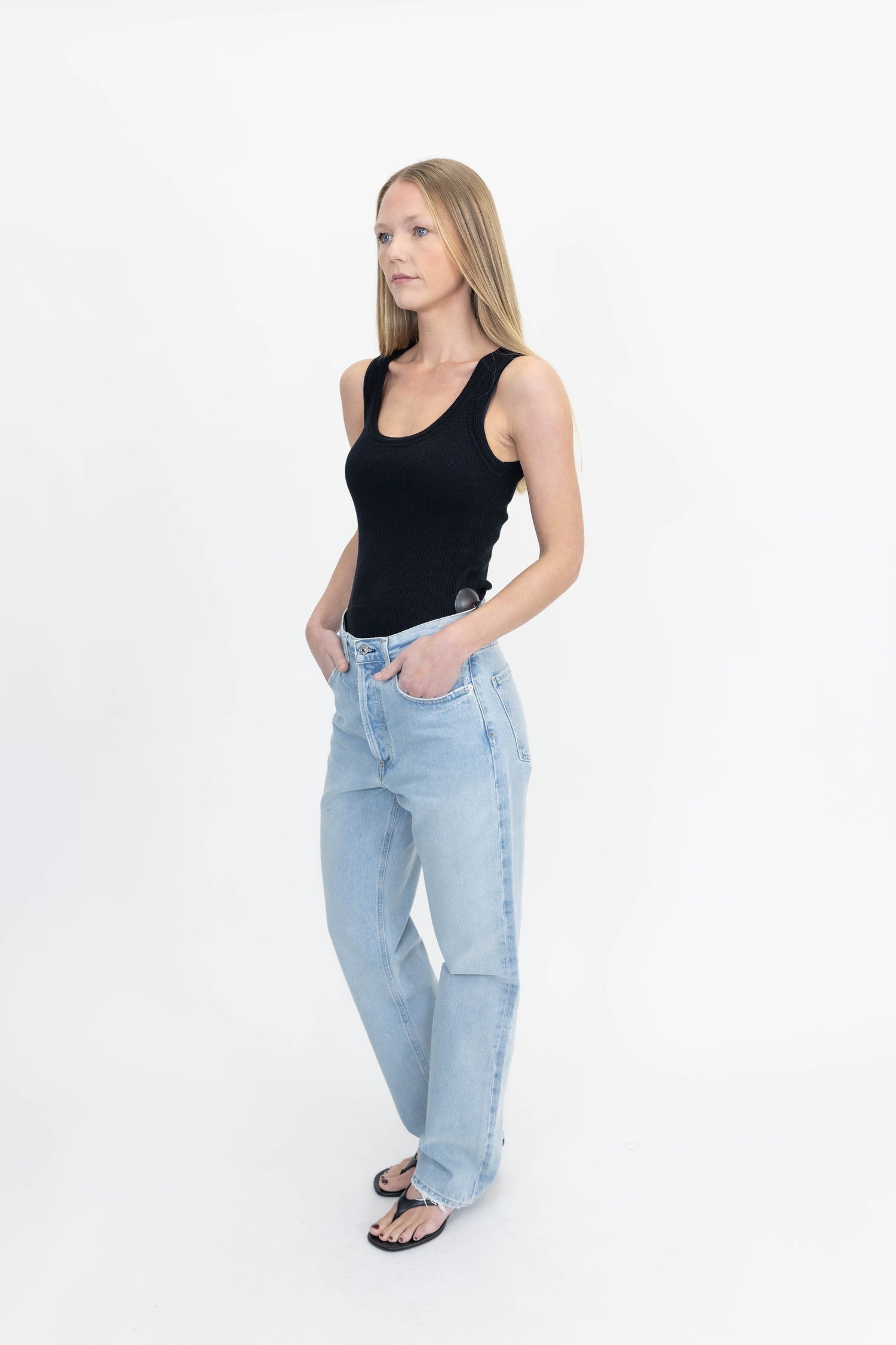 EVA RELAXED WIDE LEG JEANS IN GAMINE Vêtements et accessoires CITIZENS OF HUMANITY 
