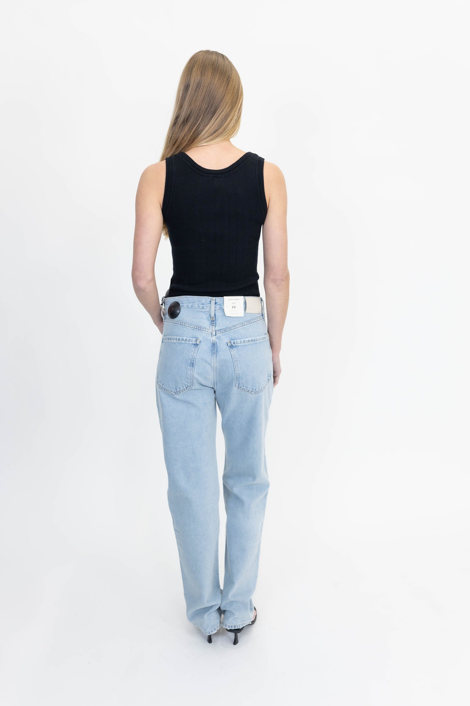 EVA RELAXED WIDE LEG JEANS IN GAMINE Vêtements et accessoires CITIZENS OF HUMANITY 