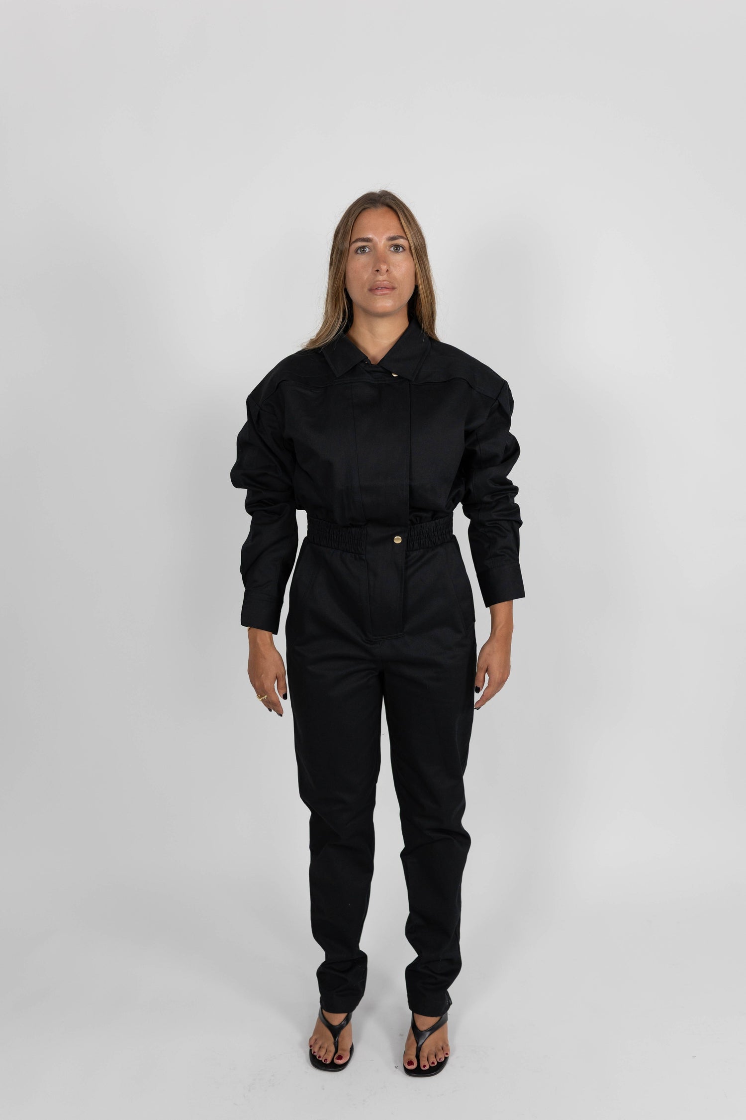 KARL ELASTIC WAISTBAND JUMPSUIT KURE 