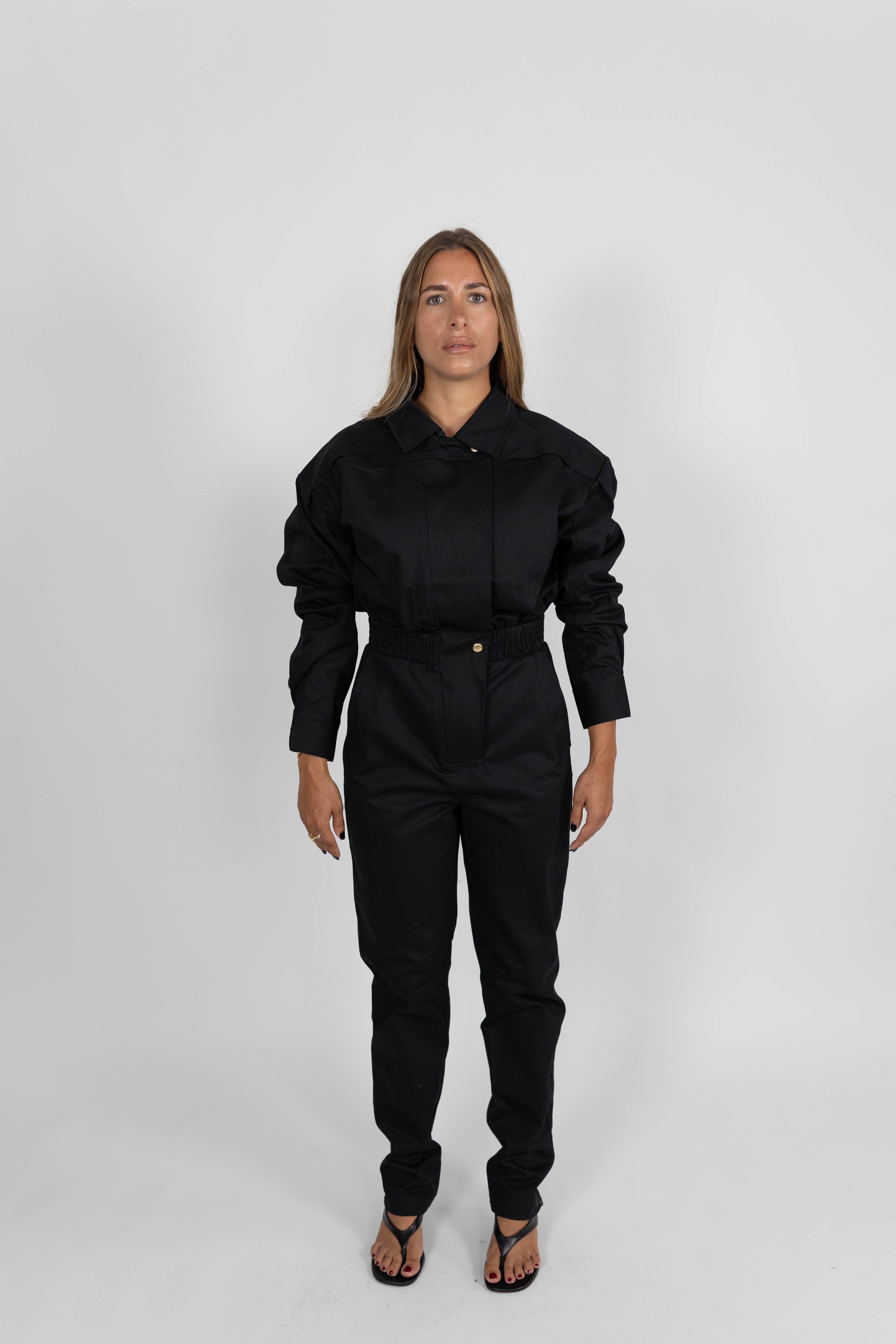 KARL ELASTIC WAISTBAND JUMPSUIT KURE 