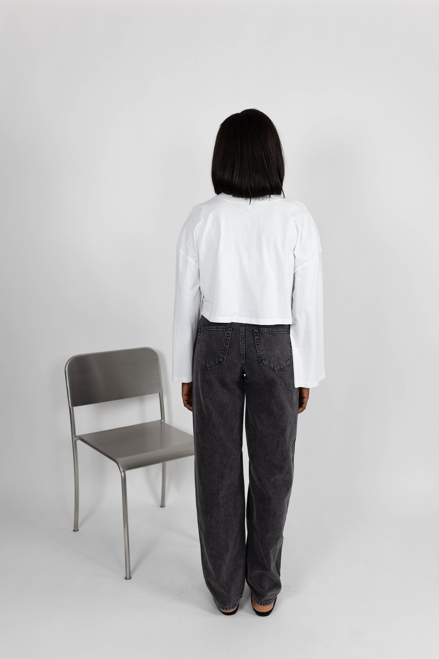 HANNAH 90'S JEANS IN WASHED BLACK JEANS KURE 