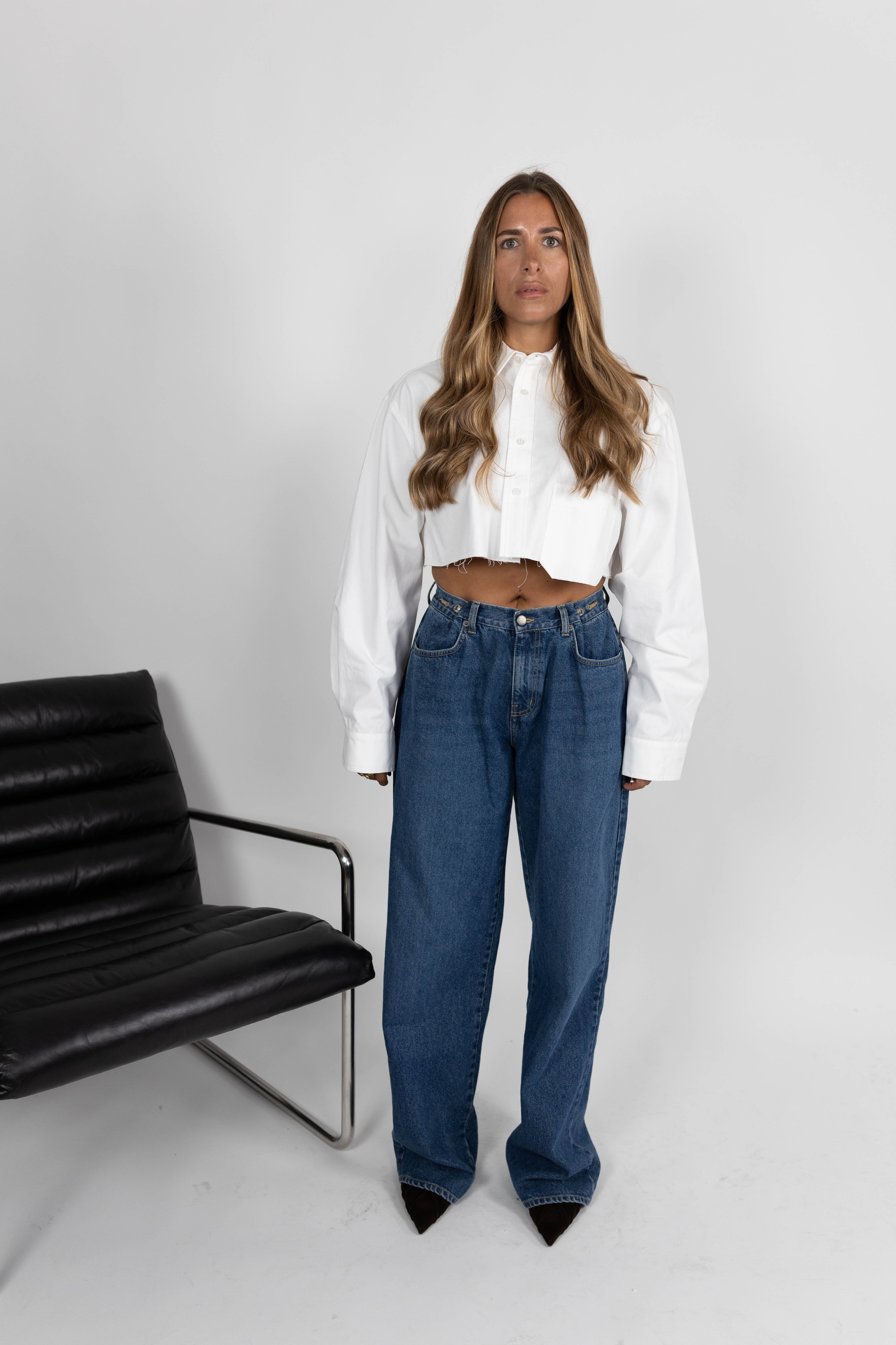 SELEN CROPPED SHIRT SHIRT KURE 