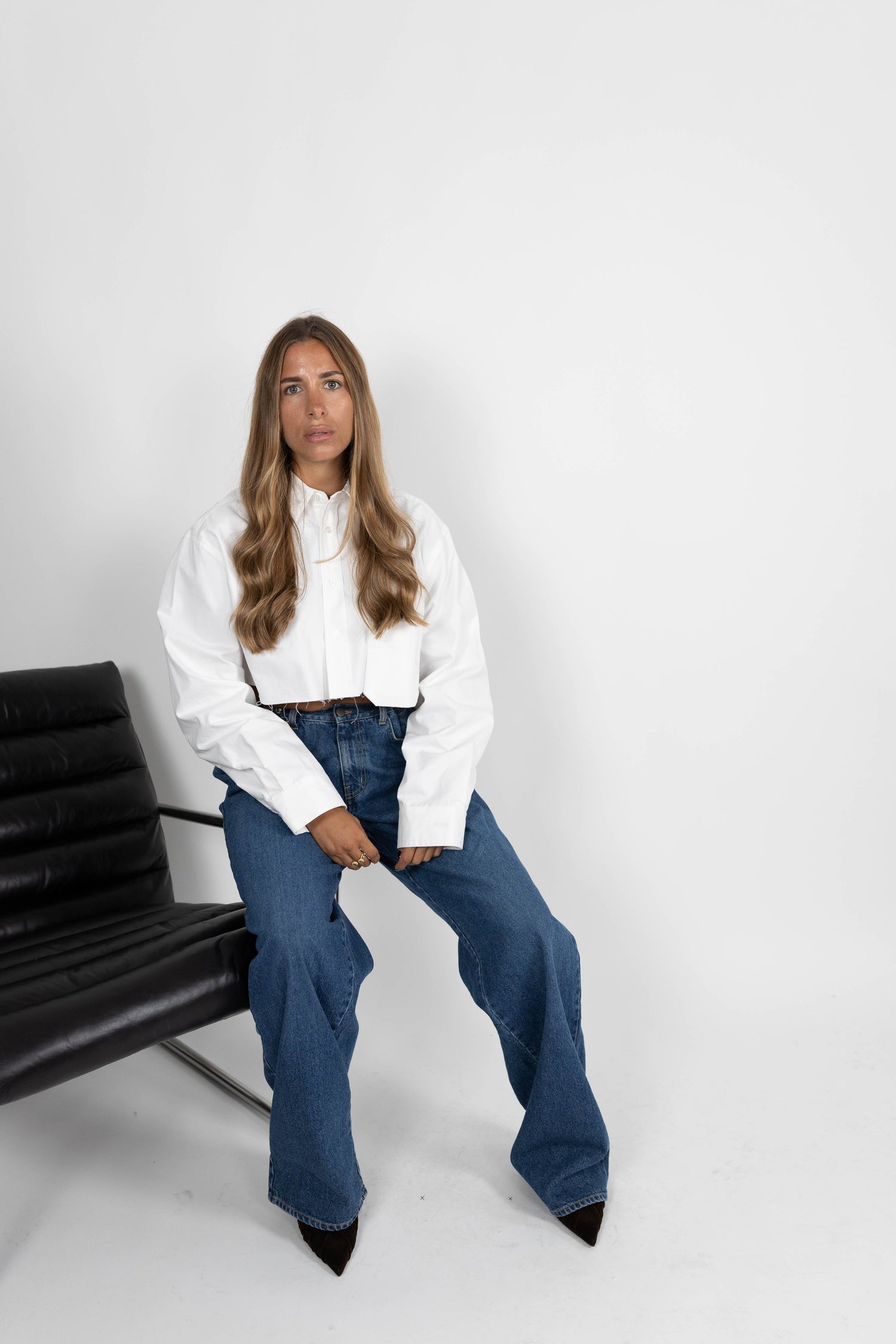 SELEN CROPPED SHIRT SHIRT KURE 