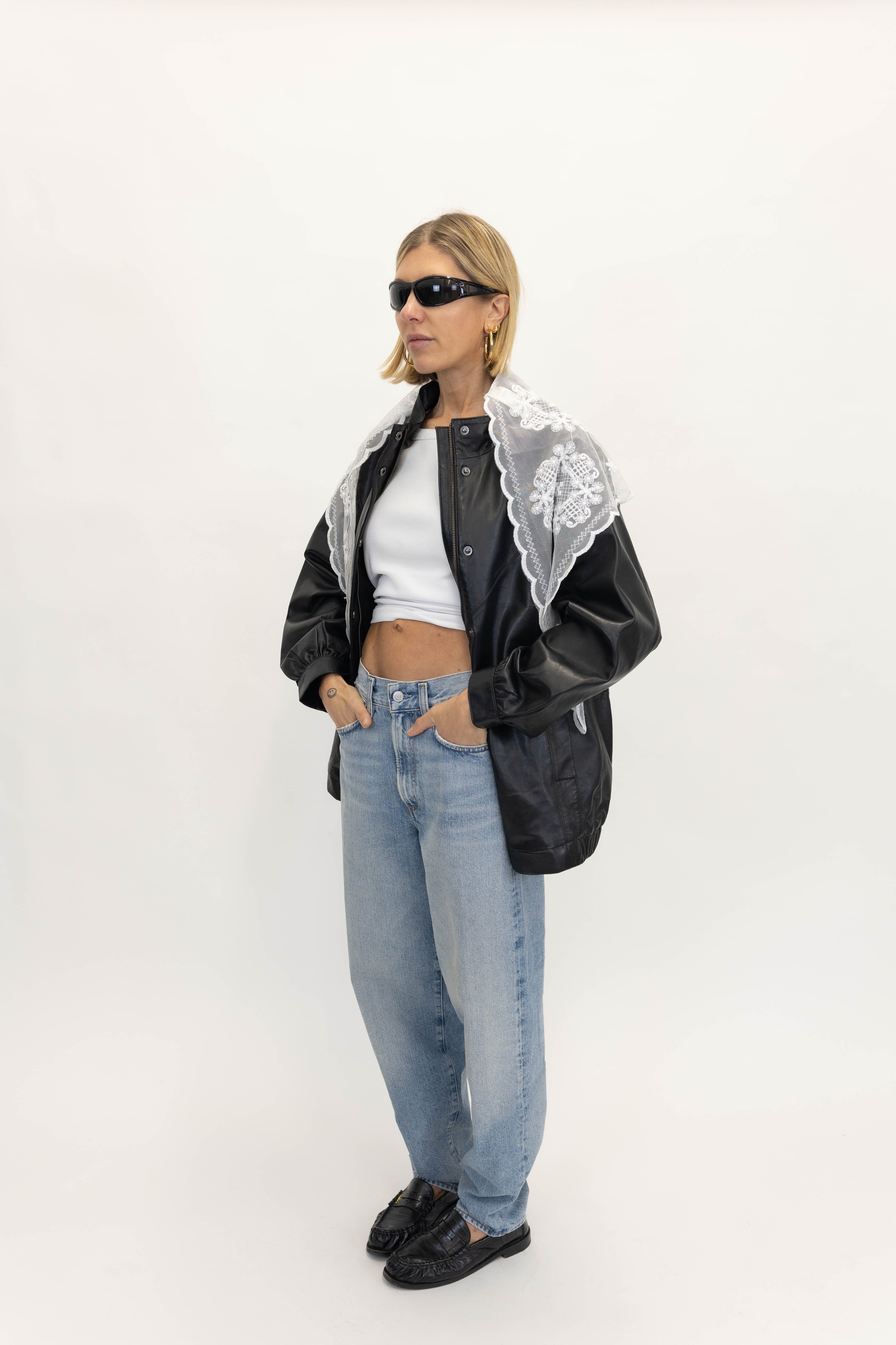 THE GARMENT GRACIE SHAWL IN CREAM ACCESSORIES THE GARMENT 