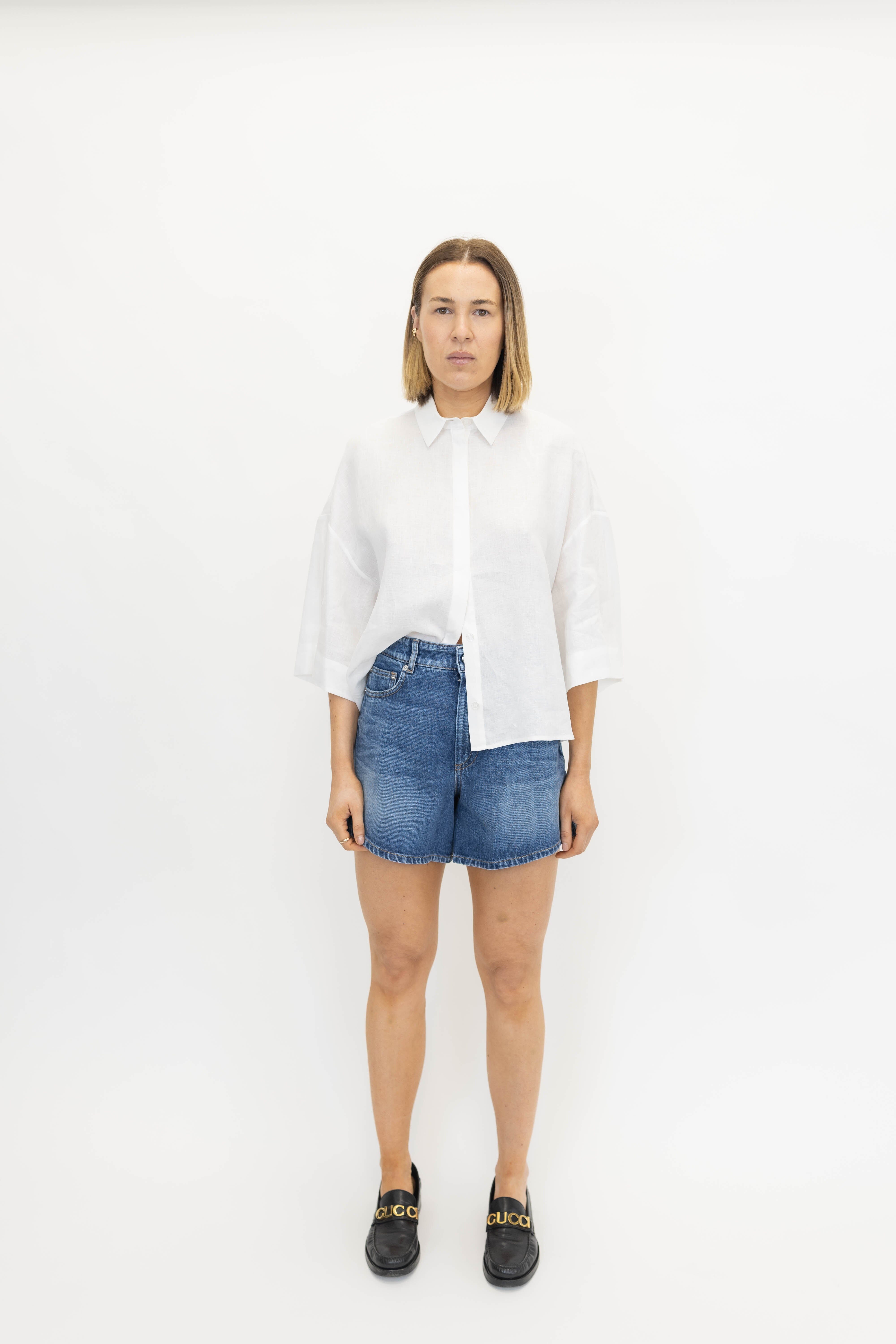 RITO LINEN SHIRT IN WHITE SHIRT MAXMARA 