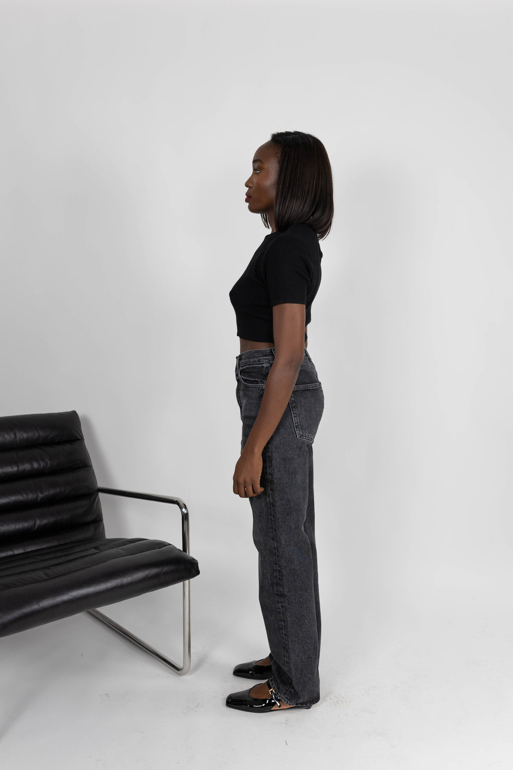 TARA CROP KNITTED TOP TOP KURE 