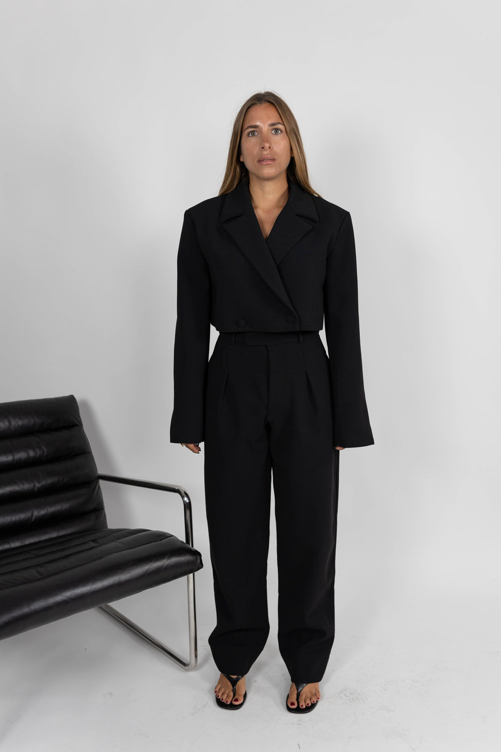JONOS CROPPED HEAVY BLAZER BLAZER KURE 