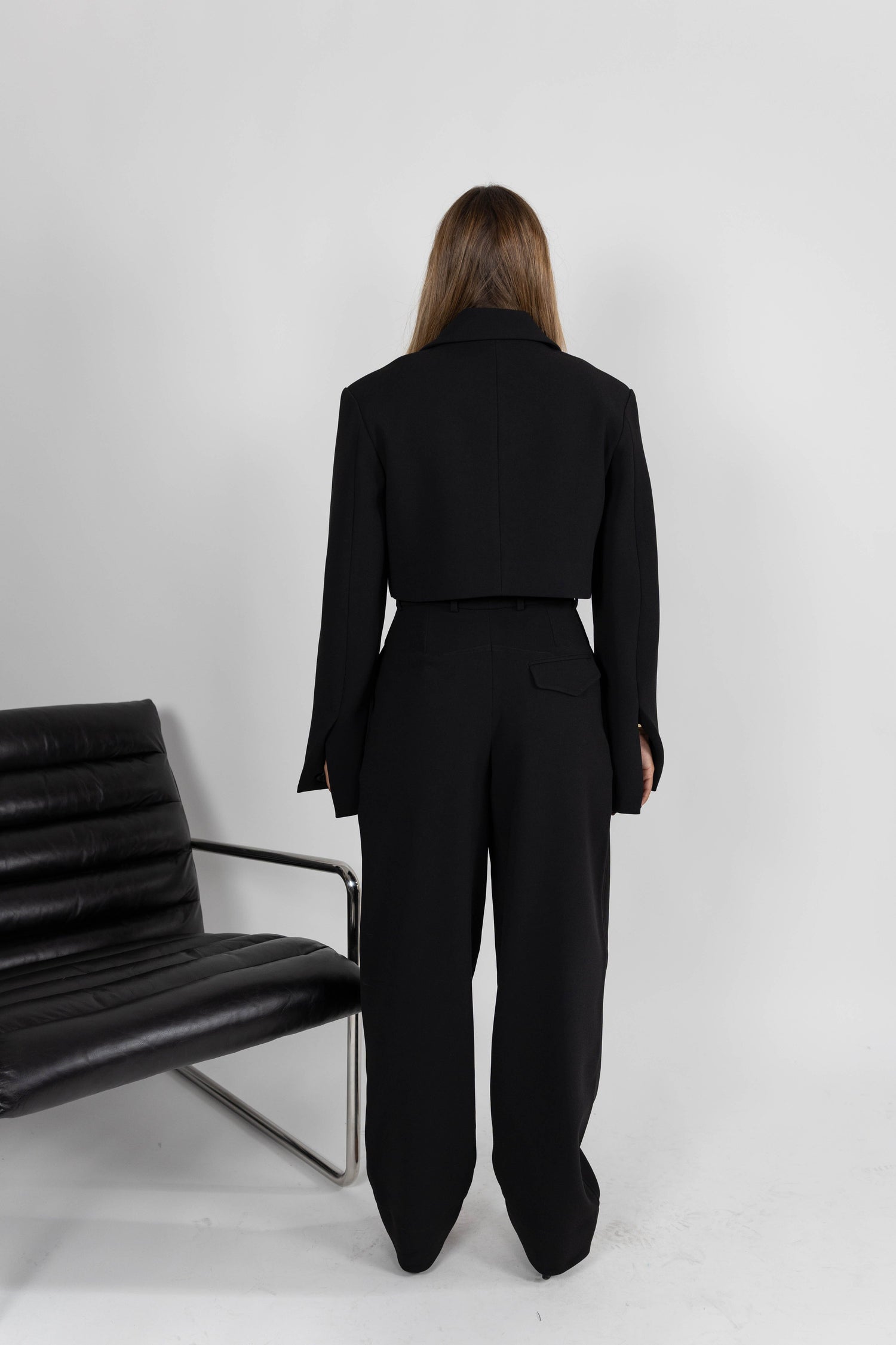 JONOS CROPPED HEAVY BLAZER BLAZER KURE 