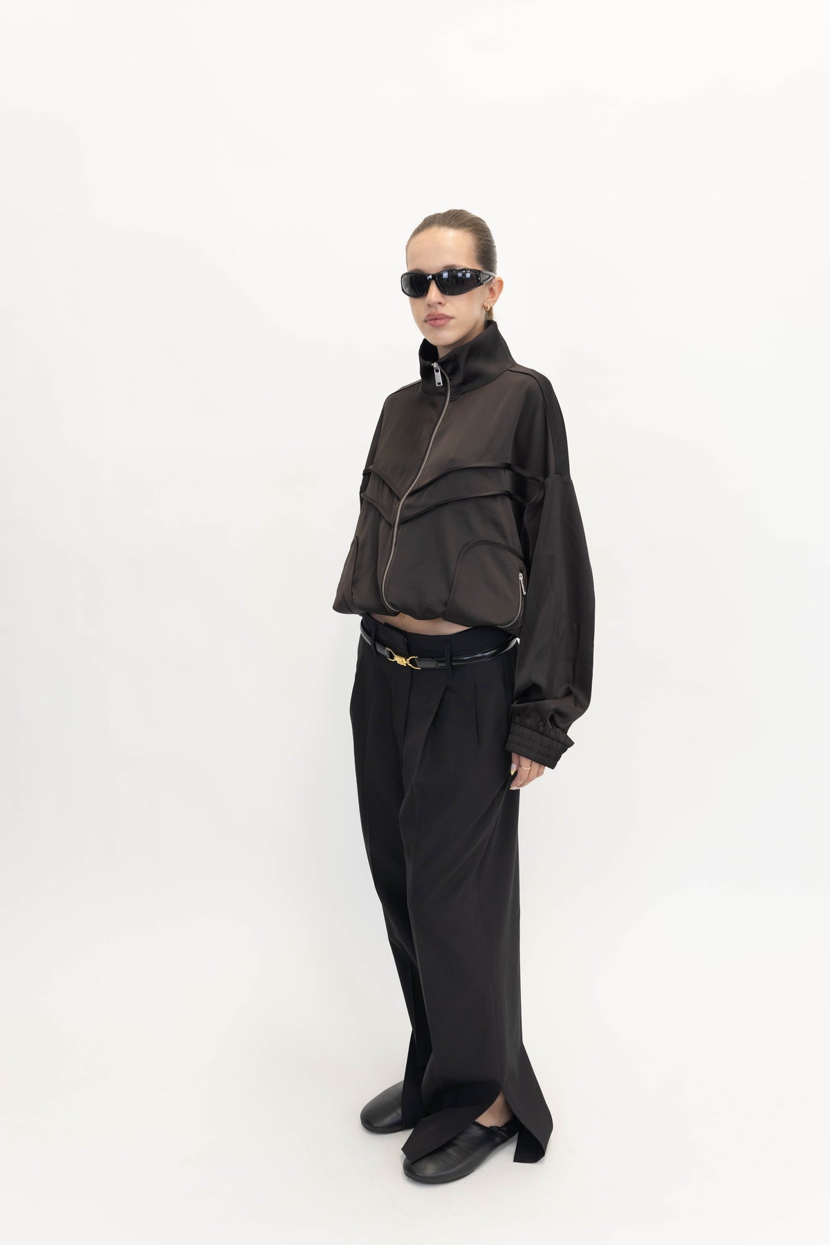 DARZI JACKET IN GANACHE IN BROWN JACKET GESTUZ 
