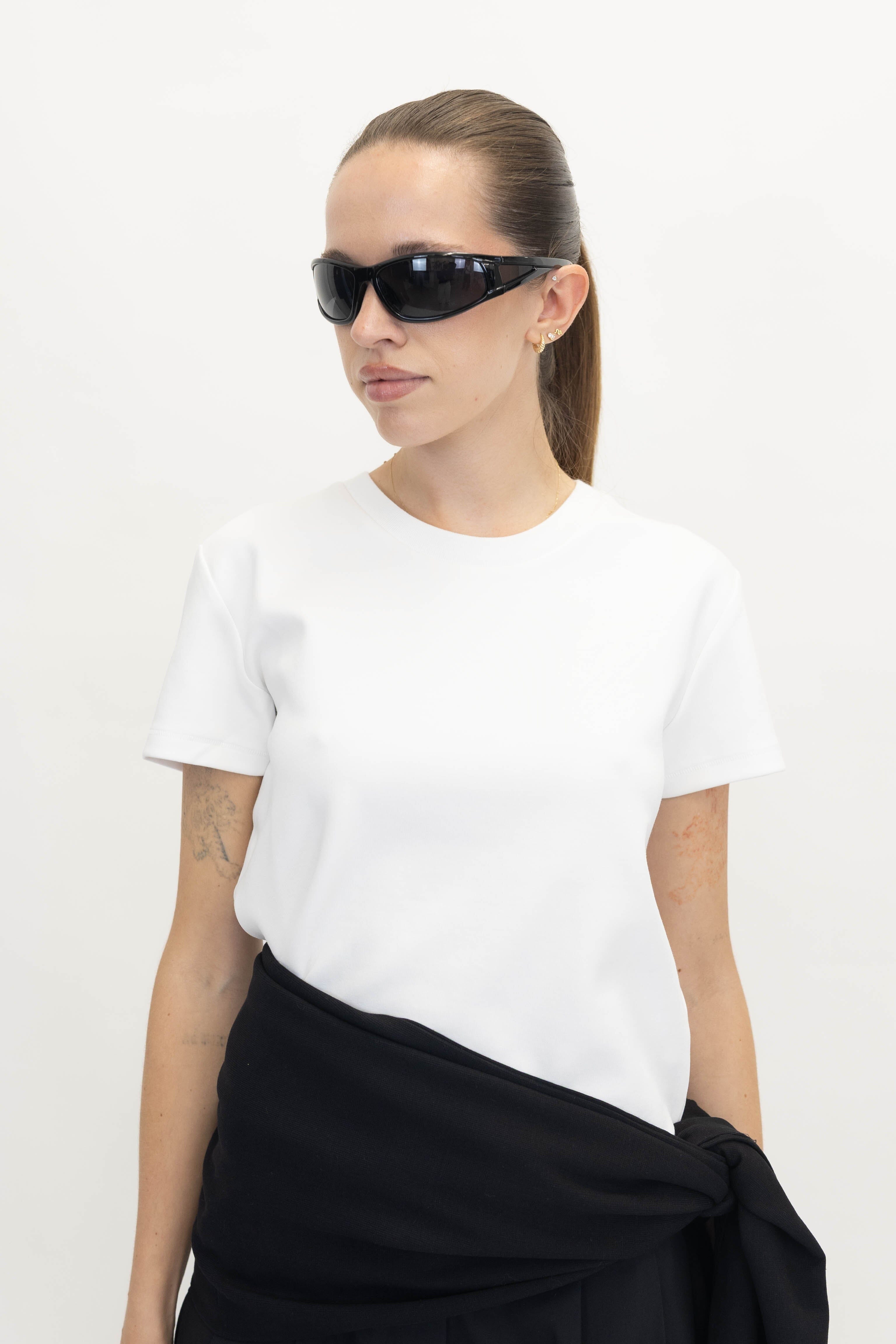 VERA T-SHIRT IN WHITE T-SHIRT WON HUNDRED 