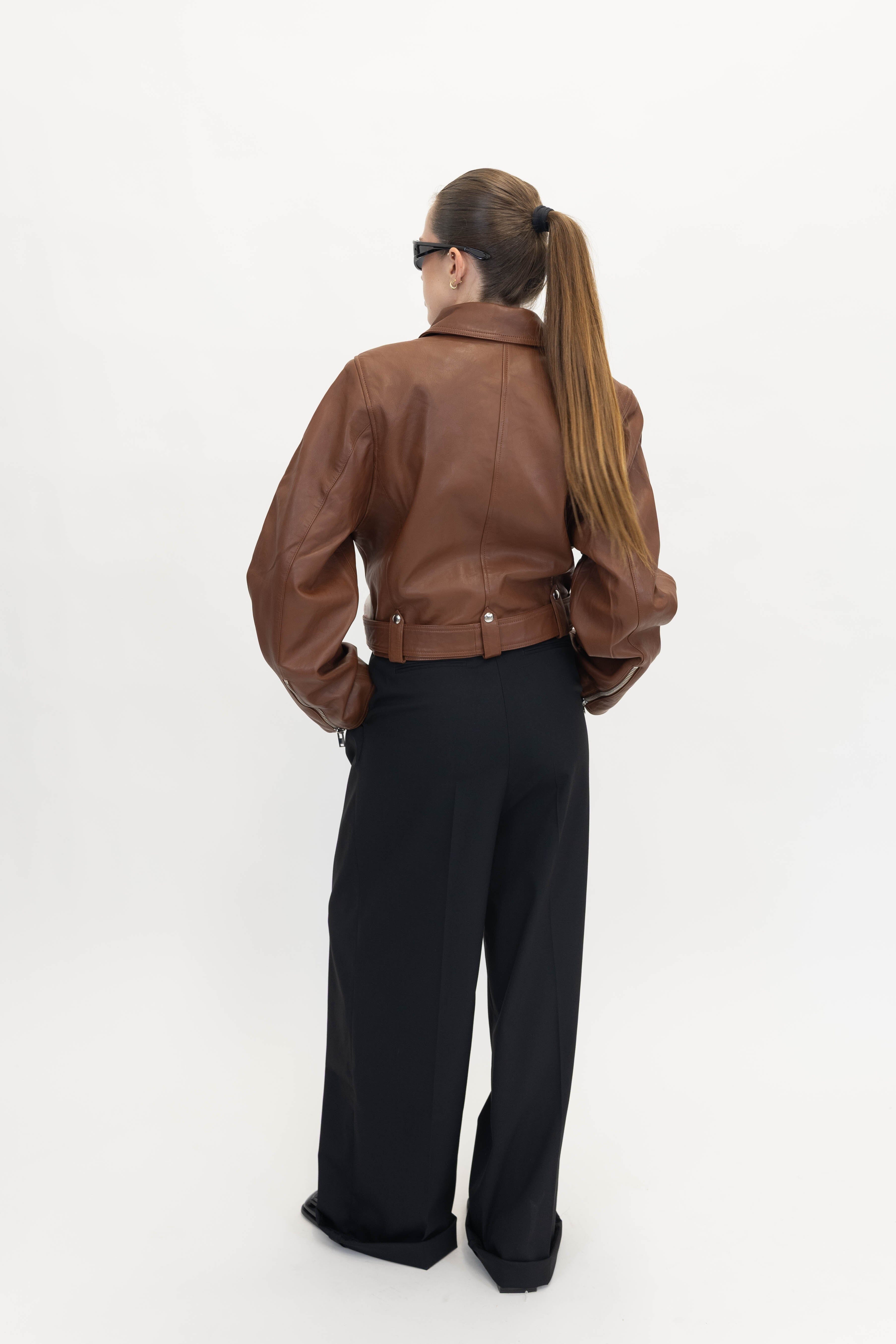 RAPHA LEATHER JACKET JACKET IRO 