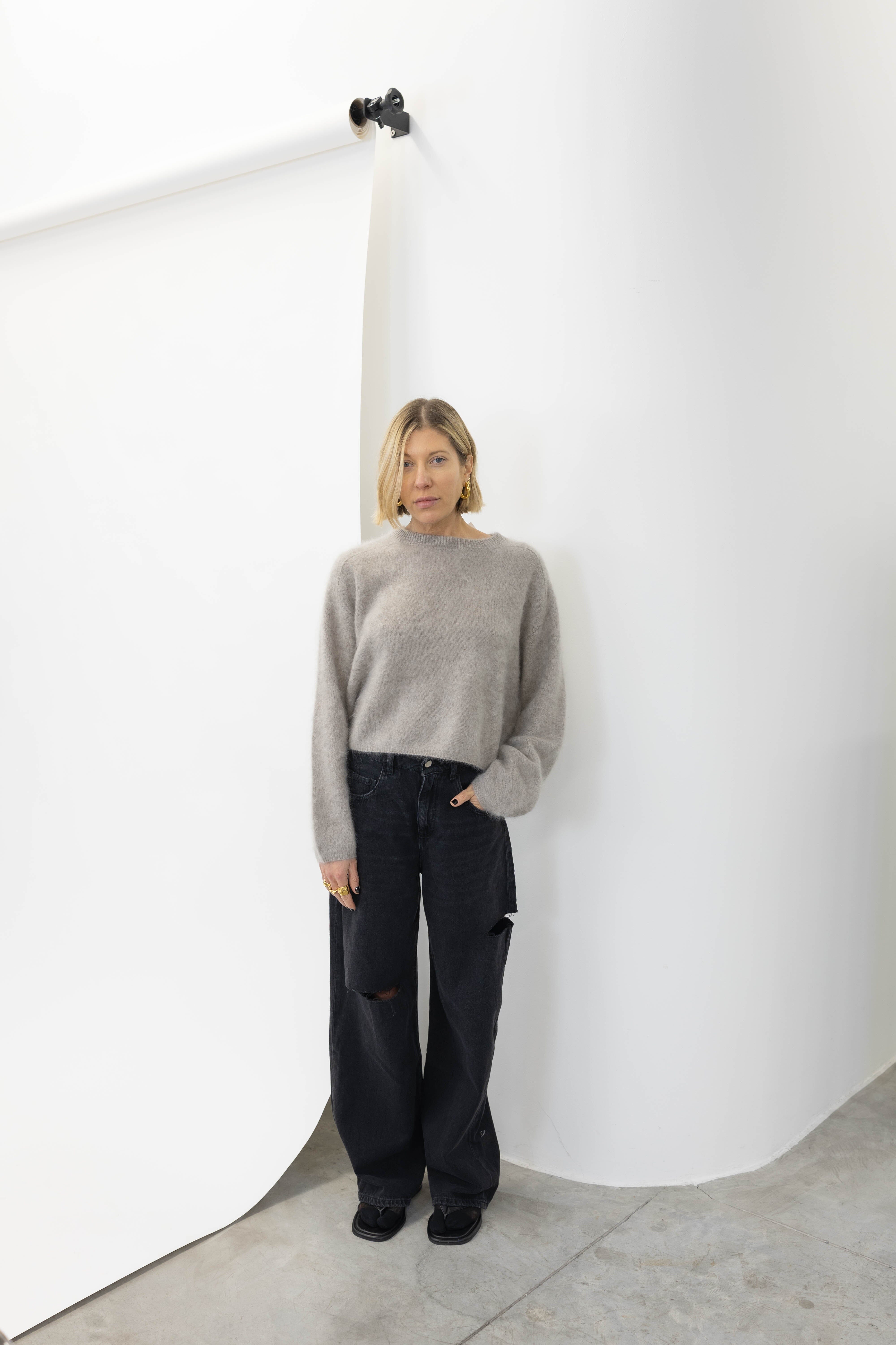 POPPY JEANS IN GRAPHITE BLACK JEANS ICON DENIM 