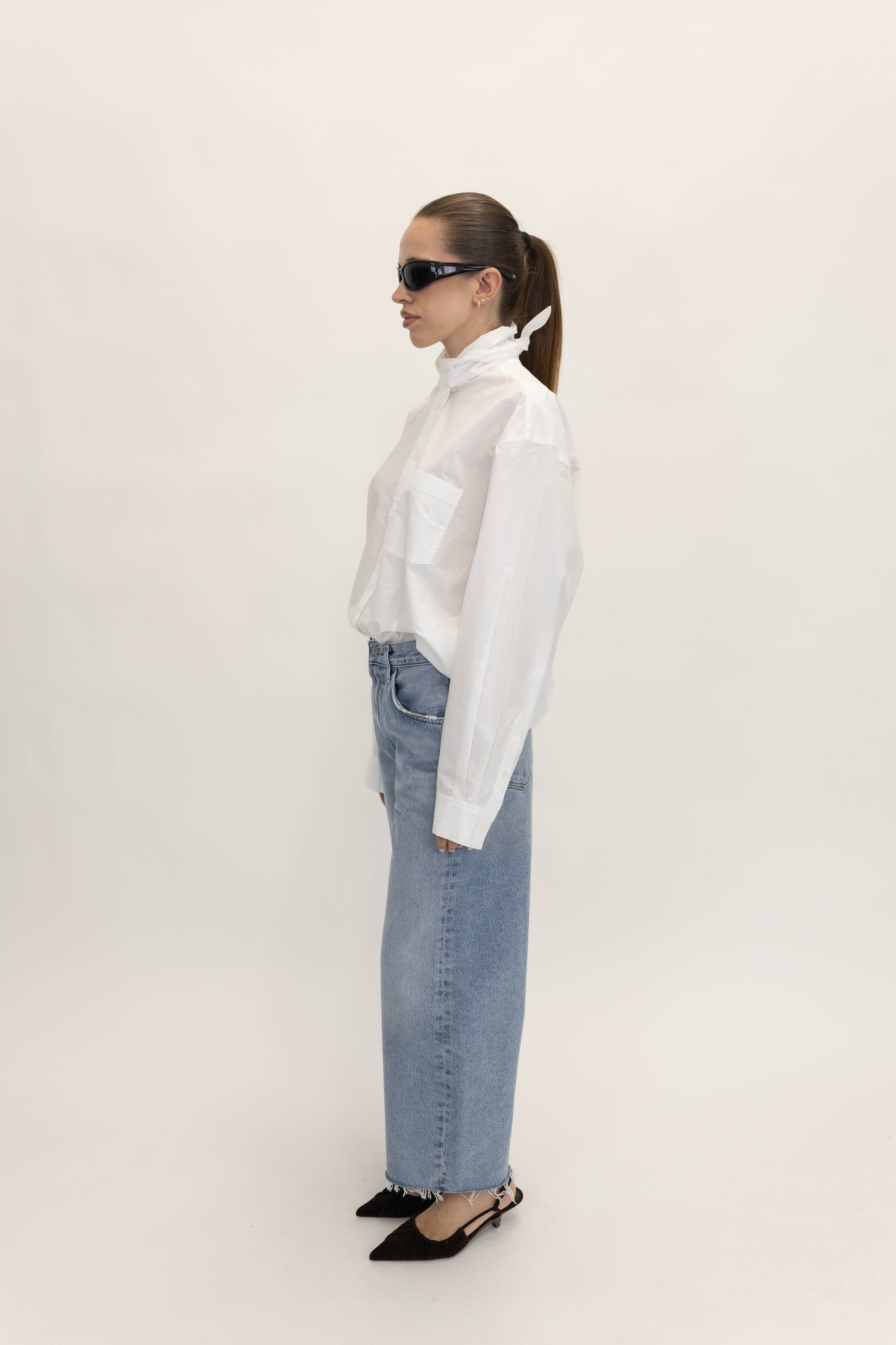 LOW CURVE FRAY IN FORCE JEANS AGOLDE 