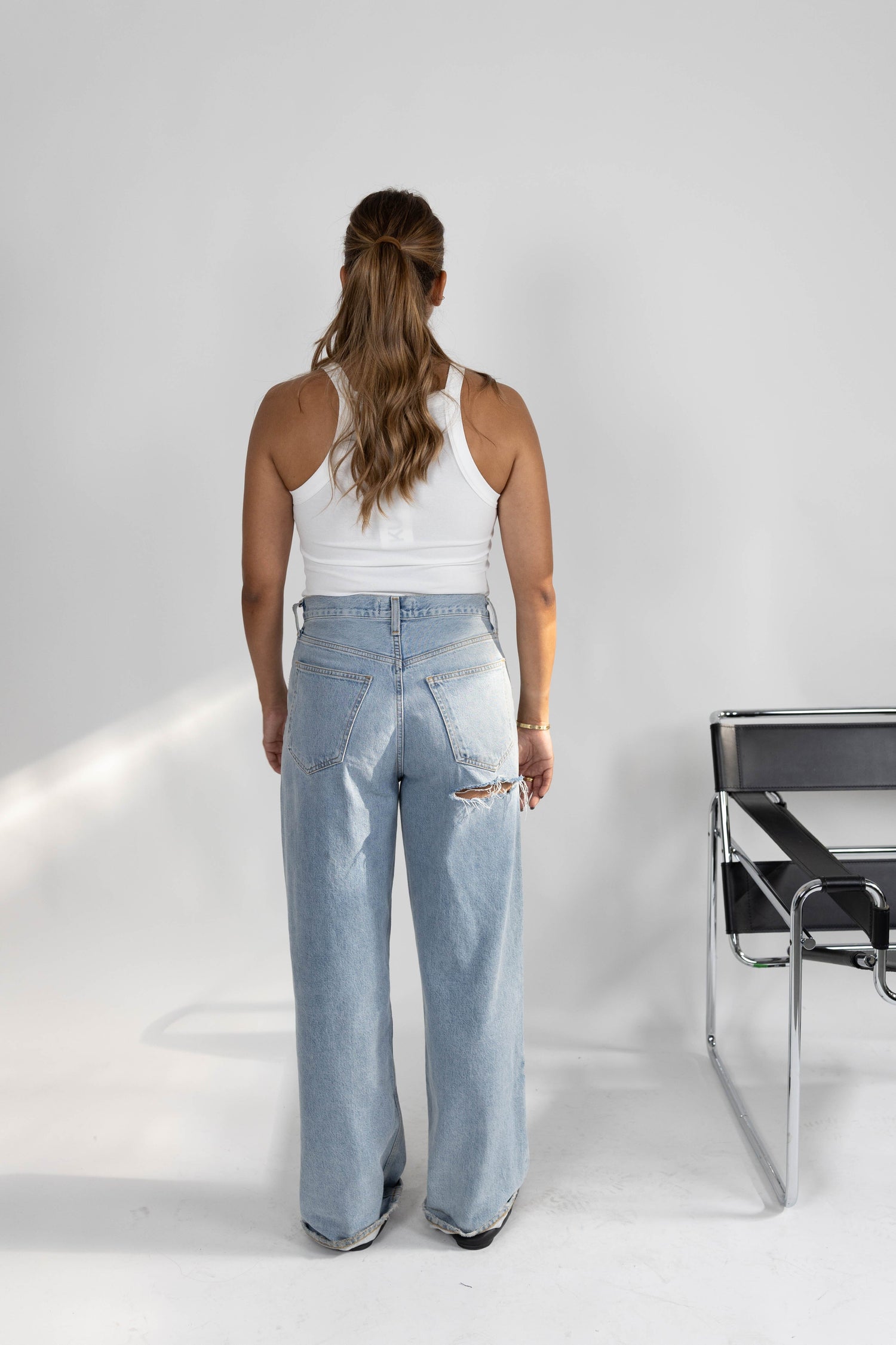 TRINE TANK TOP WITH SQUARE NECKLINE TOP KURE 