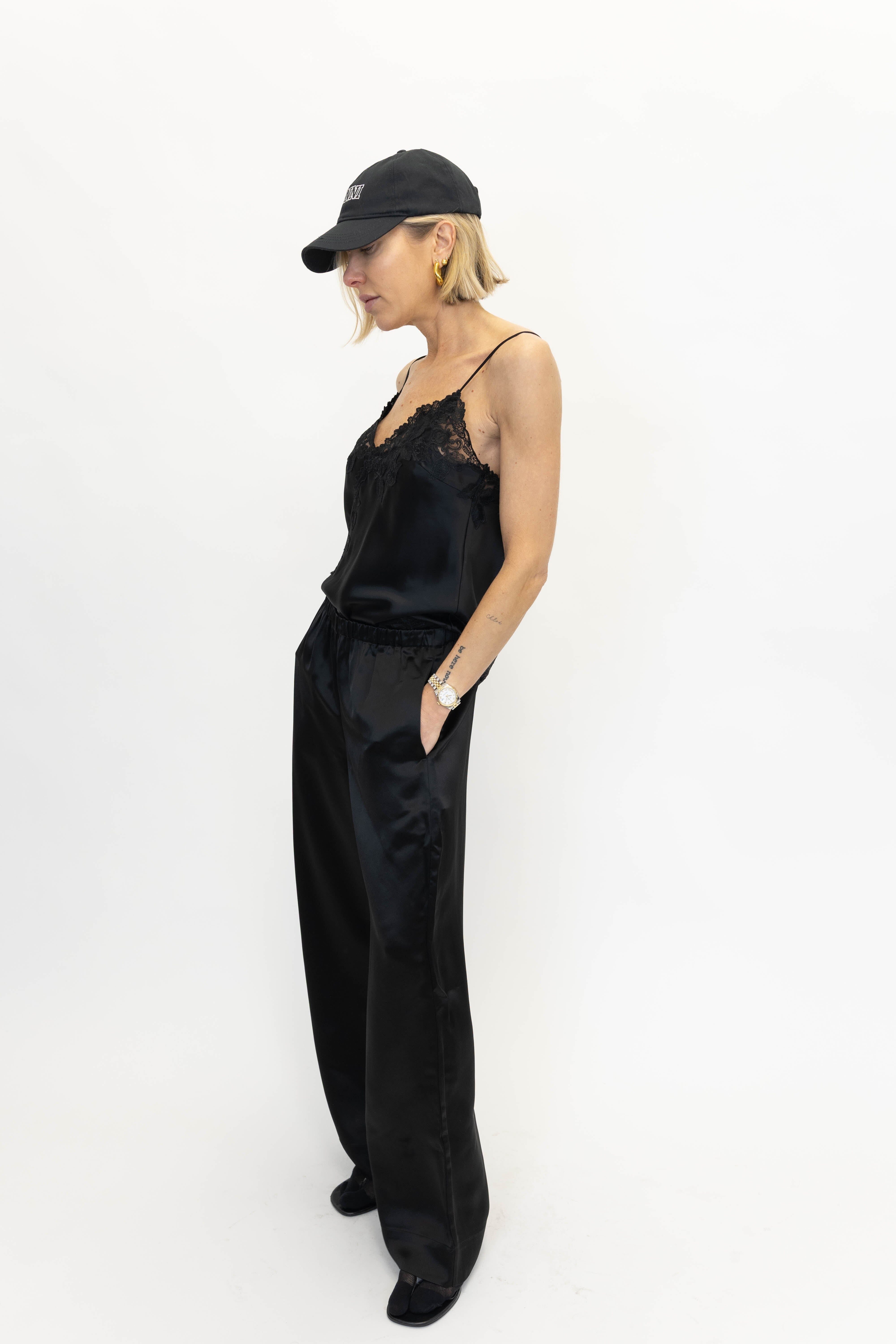 CABELLO WIDE LEG PANTS IN BLACK PANTS BY MALENE BIRGER 