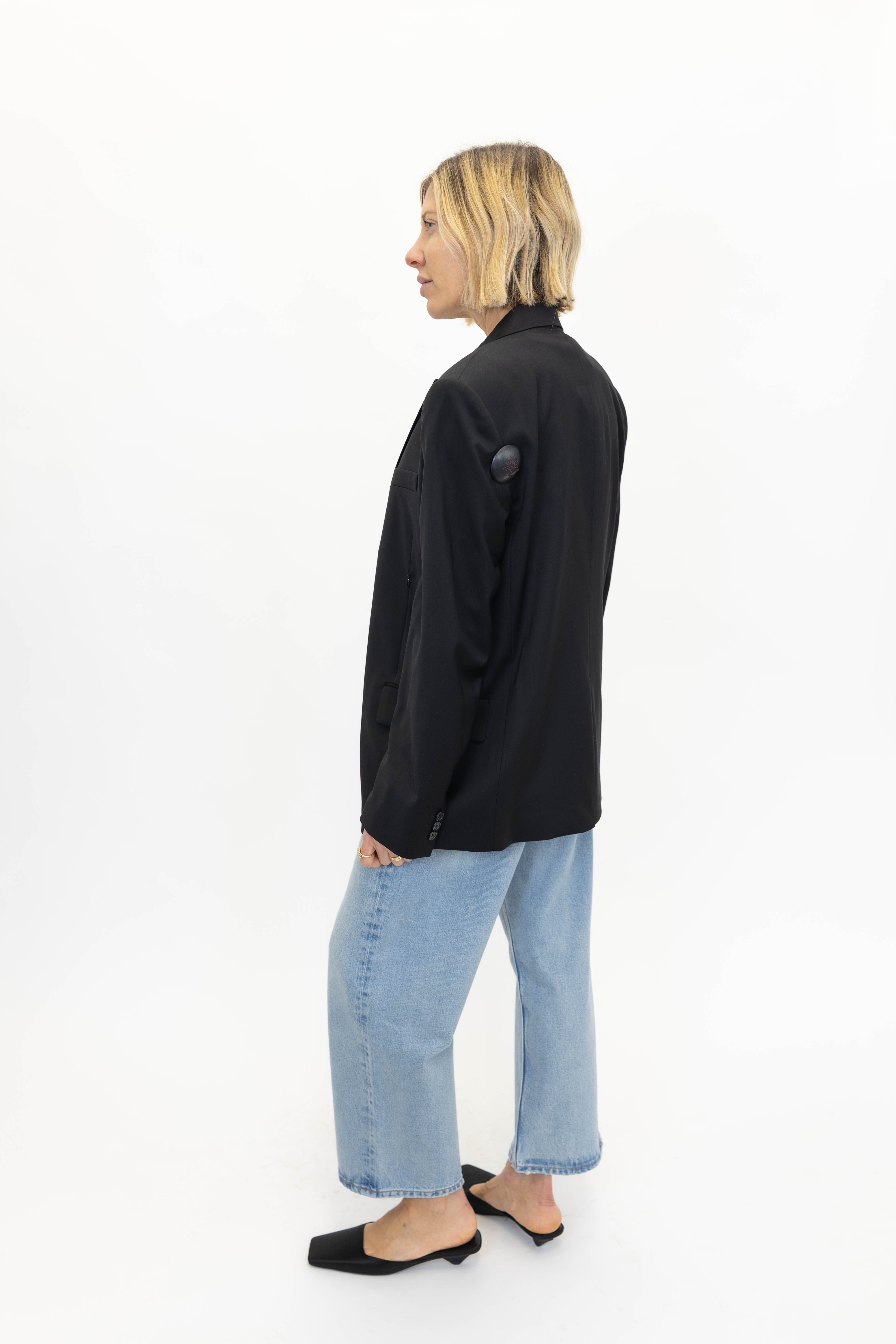 THE CHIC AND MINIMALIST BLAZER JACKET HELMUT LANG 