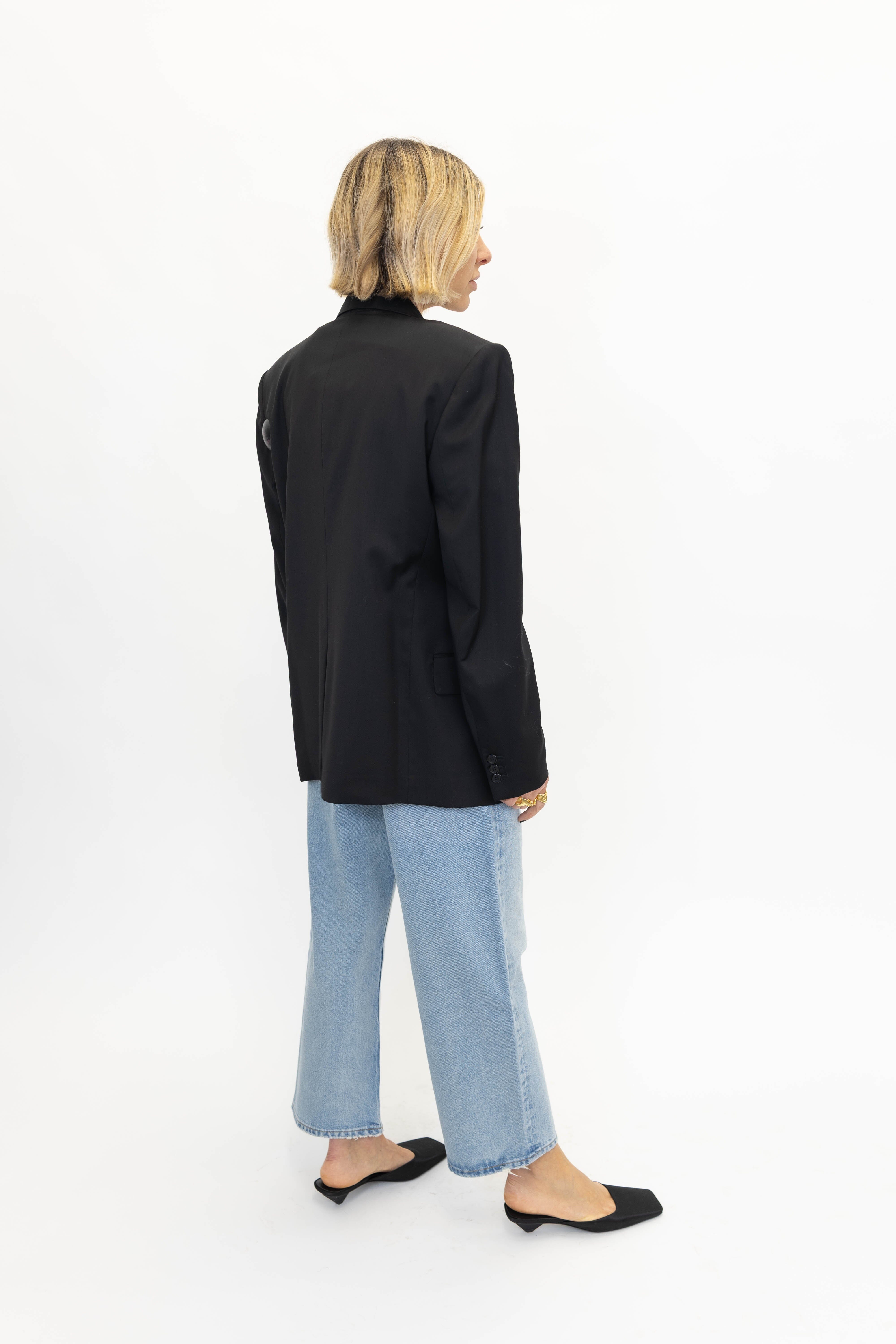 THE CHIC AND MINIMALIST BLAZER JACKET HELMUT LANG 